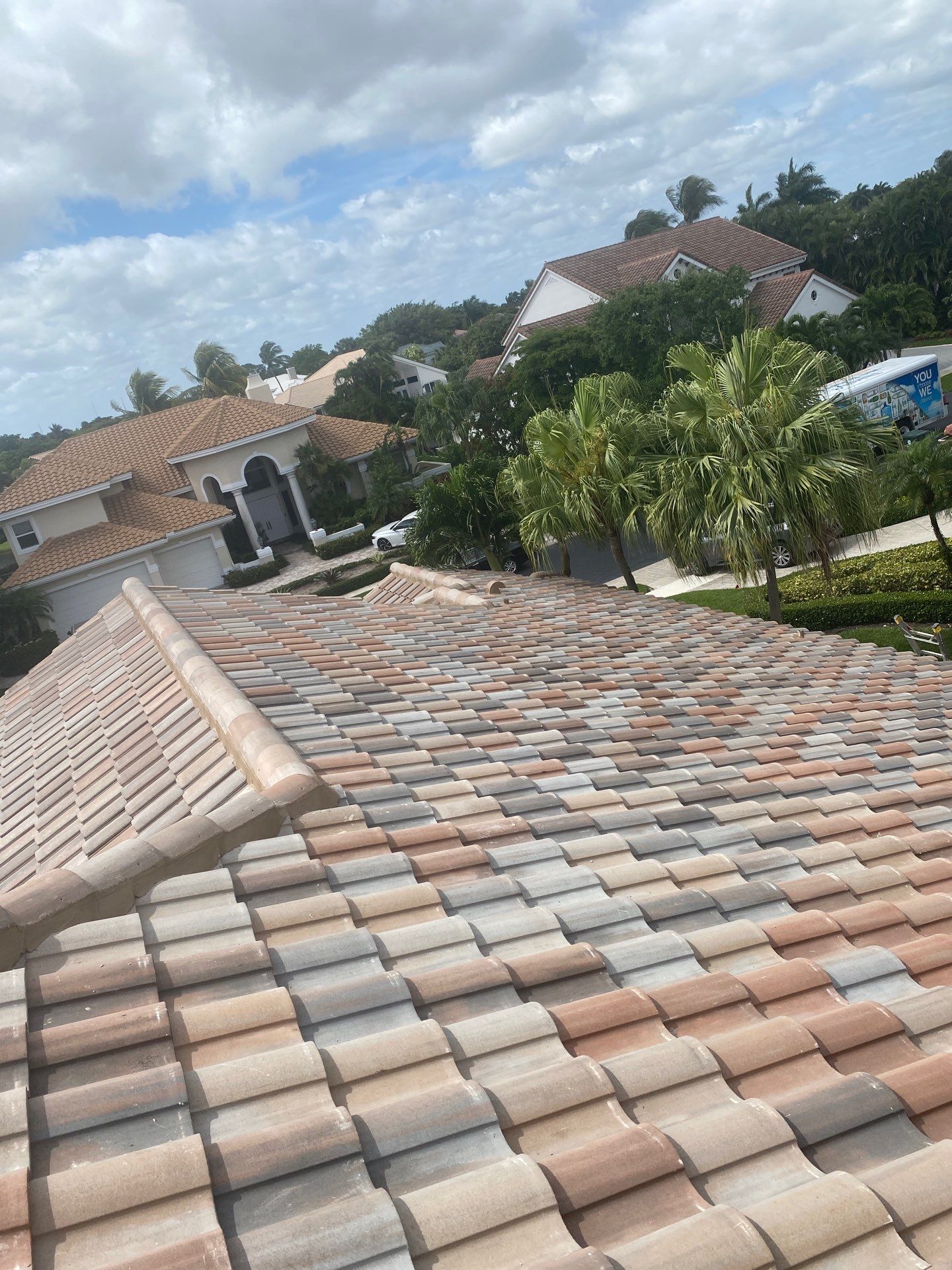 Residential Roofing Installation using Eagle Roofing Tile by BLUES BROTHERS ROOFING