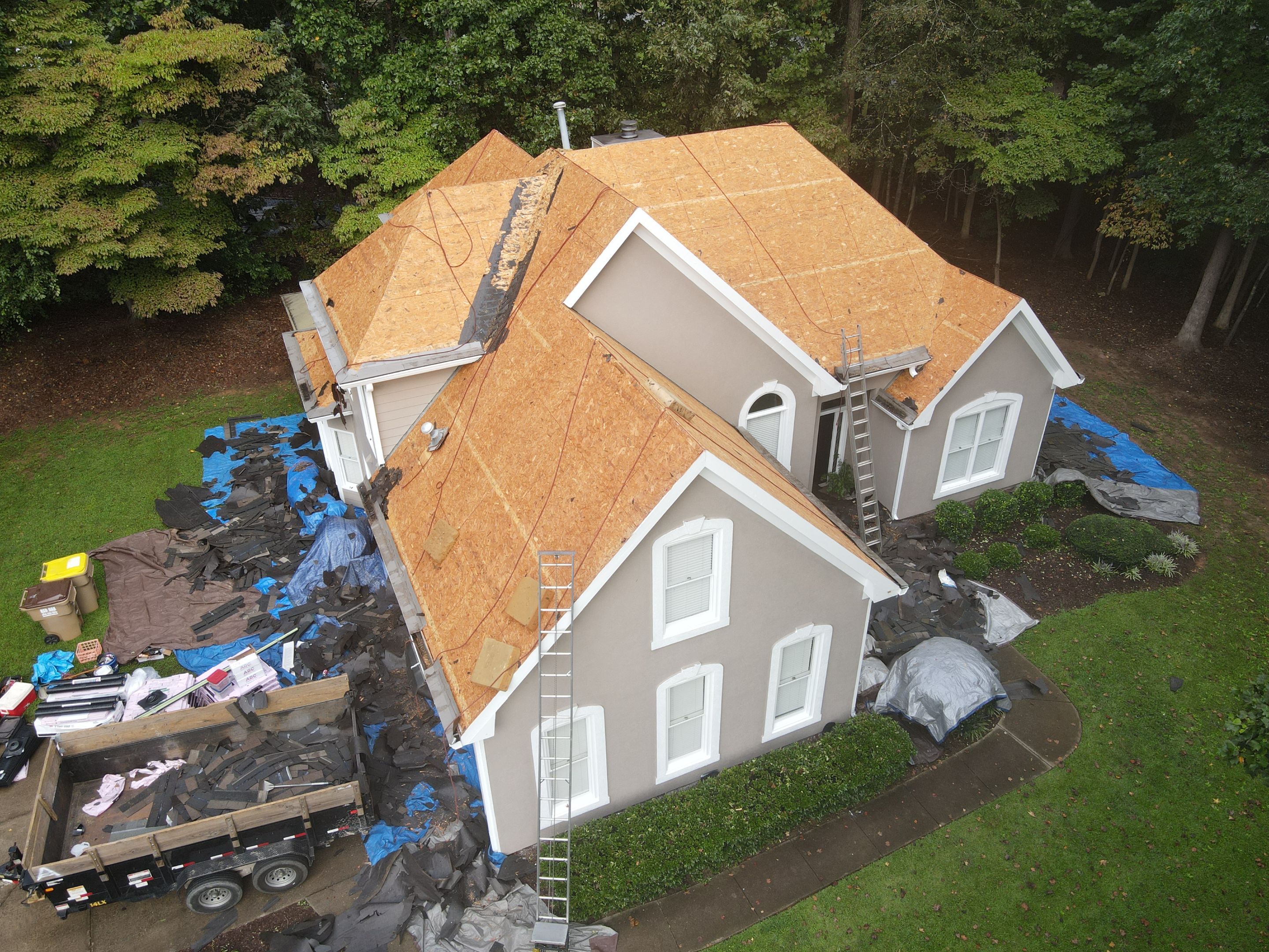 Residential Roofing Installation using Owens Corning by Inspector Roofing and Restoration