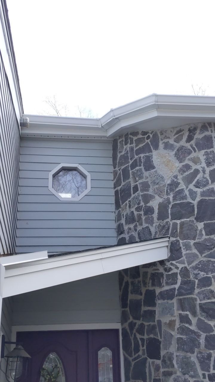 Hopkinton, MA Gutter Installation using 6" K-Style Aluminum Duo Pro Gutter by Gutter Pro Enterprises