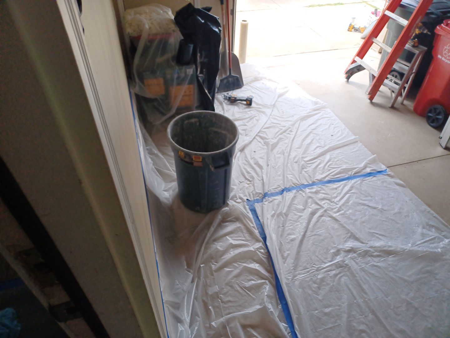 Project in West Bloomfield by EzDry Water Mitigation & Property Restoration