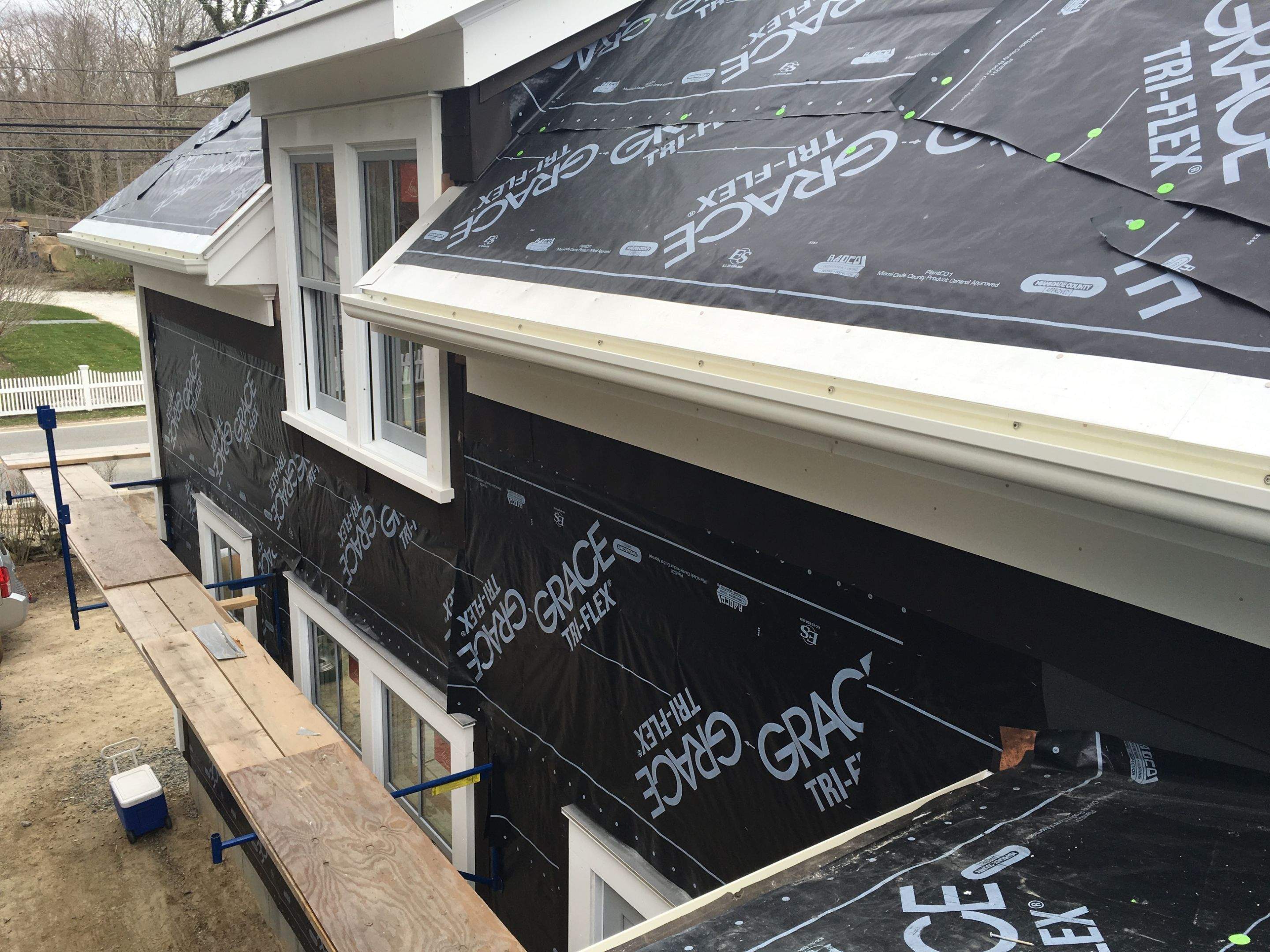 New Fiberglass Gutter System Installed in Falmouth, MA by Gutter Pro by Gutter Pro Enterprises