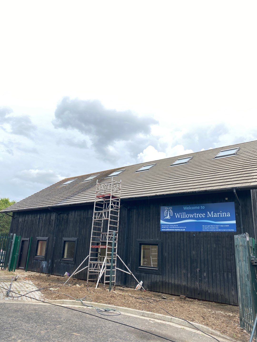 Roof And Render Clean using Honda 15lpm Low Pressure Washing Machine by Ges Exterior Cleaning ltd