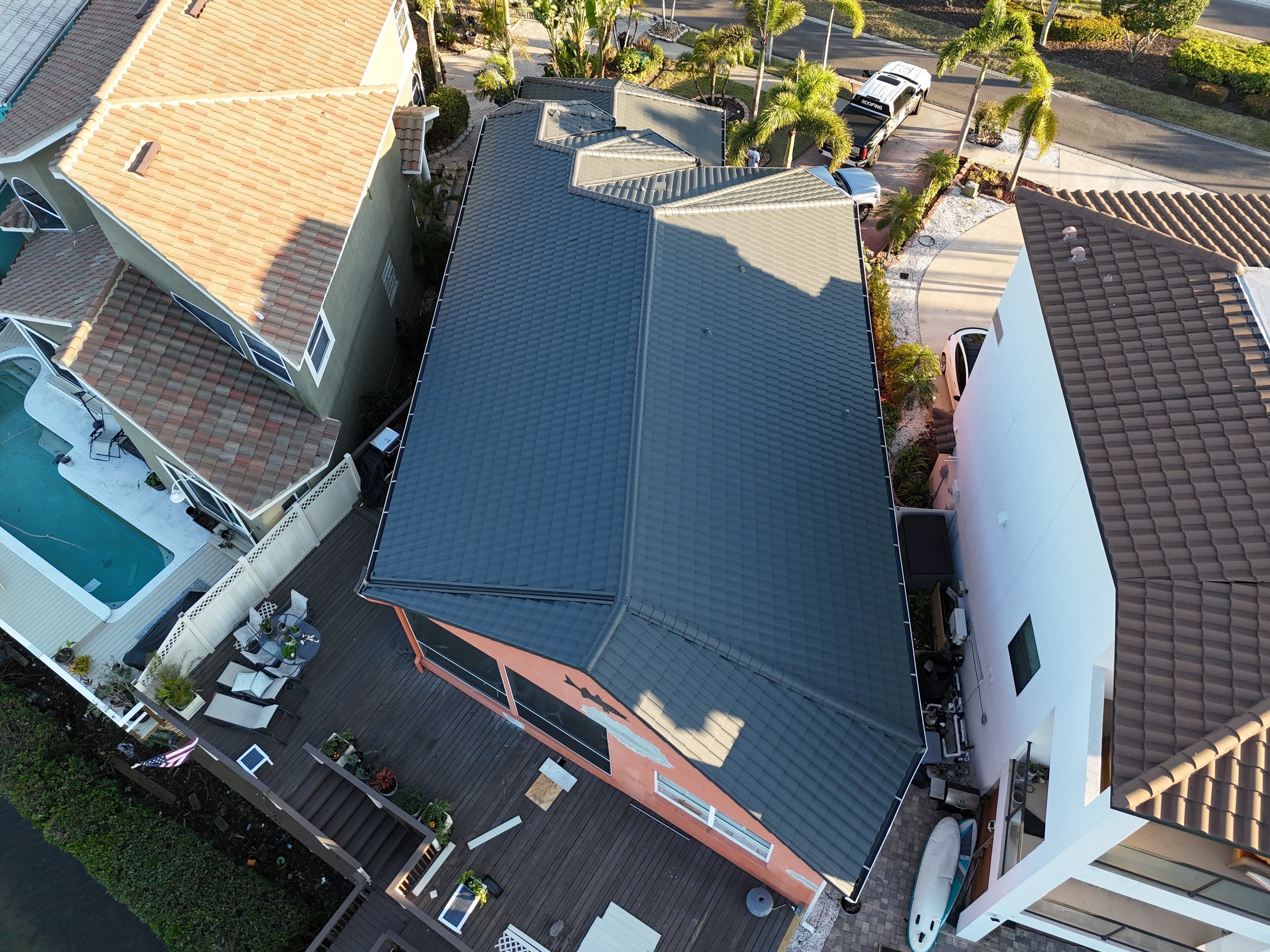Roof Replacement in Apollo Beach FL. by Steadfast Roofing 