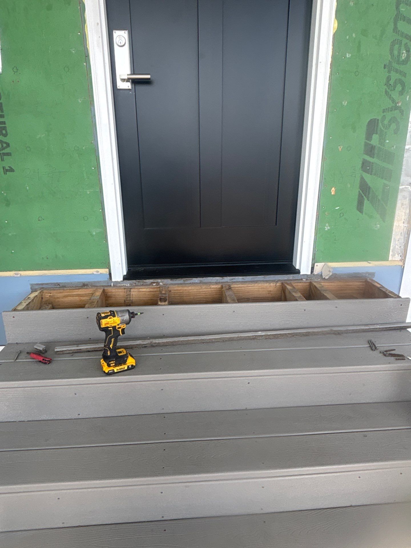 Portland Shore Porch Build and Custom Doors by Bayfront Roofing and Construction
