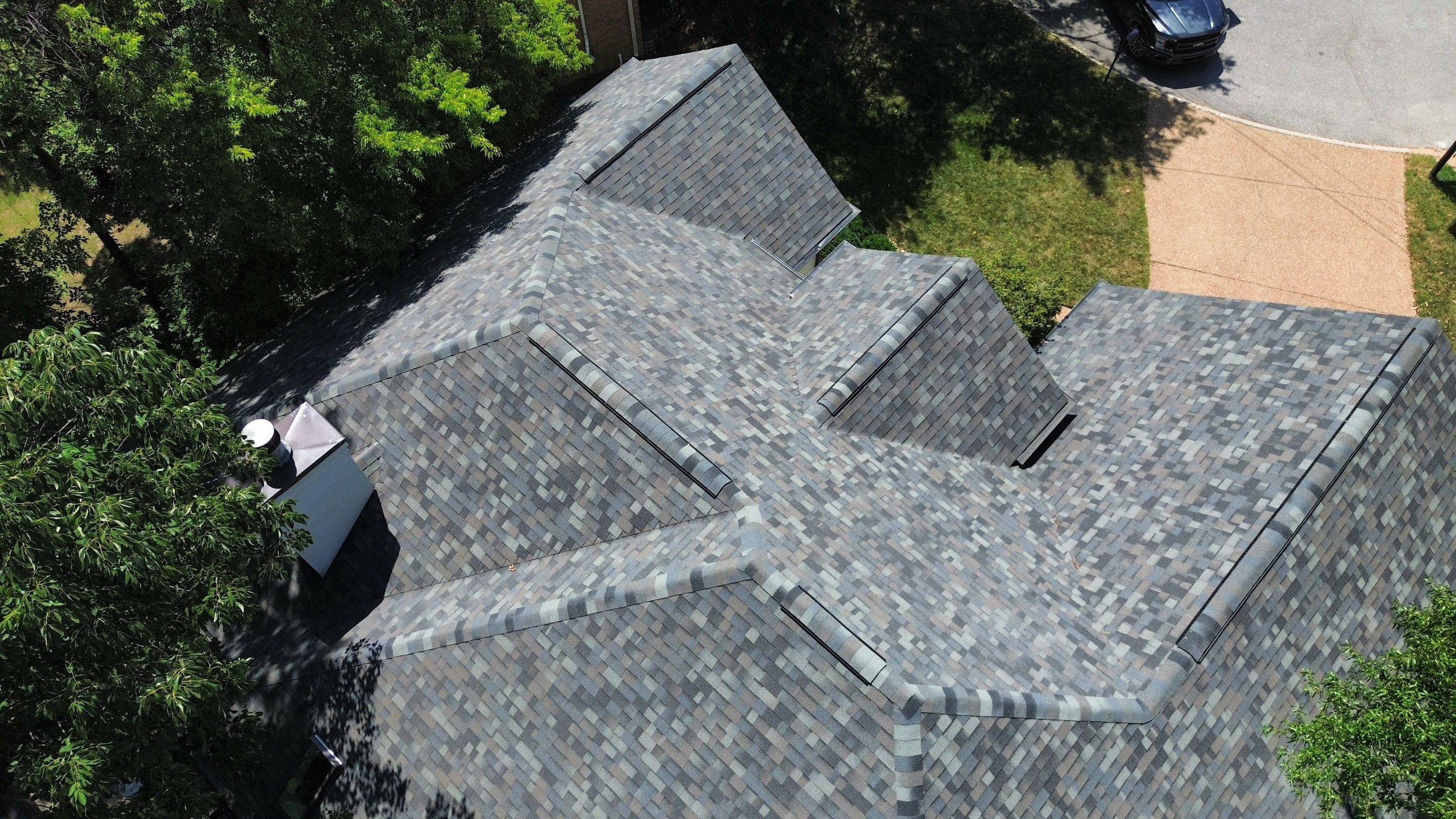Nashville Residential Roofing Installation Featuring Malarkey Vista AR Shingles by Shinglesmiths Roofing