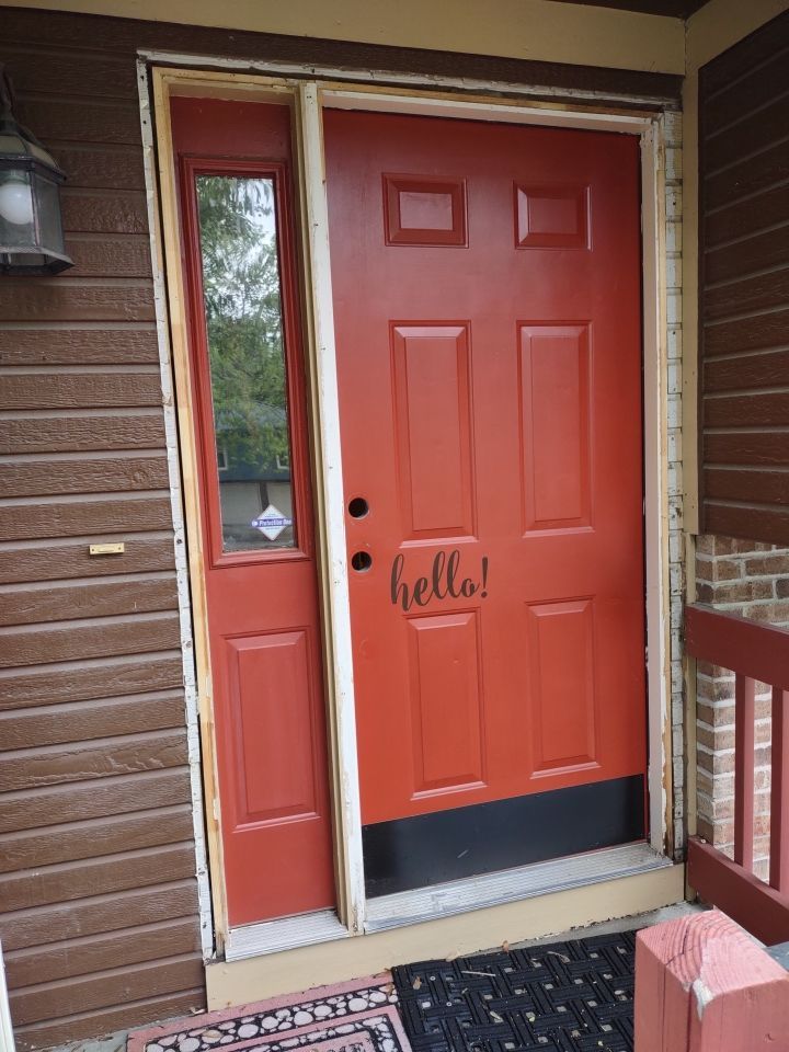 Siding Installation using Heartland Patio Door by EEC  Windows, Siding & Roofing 