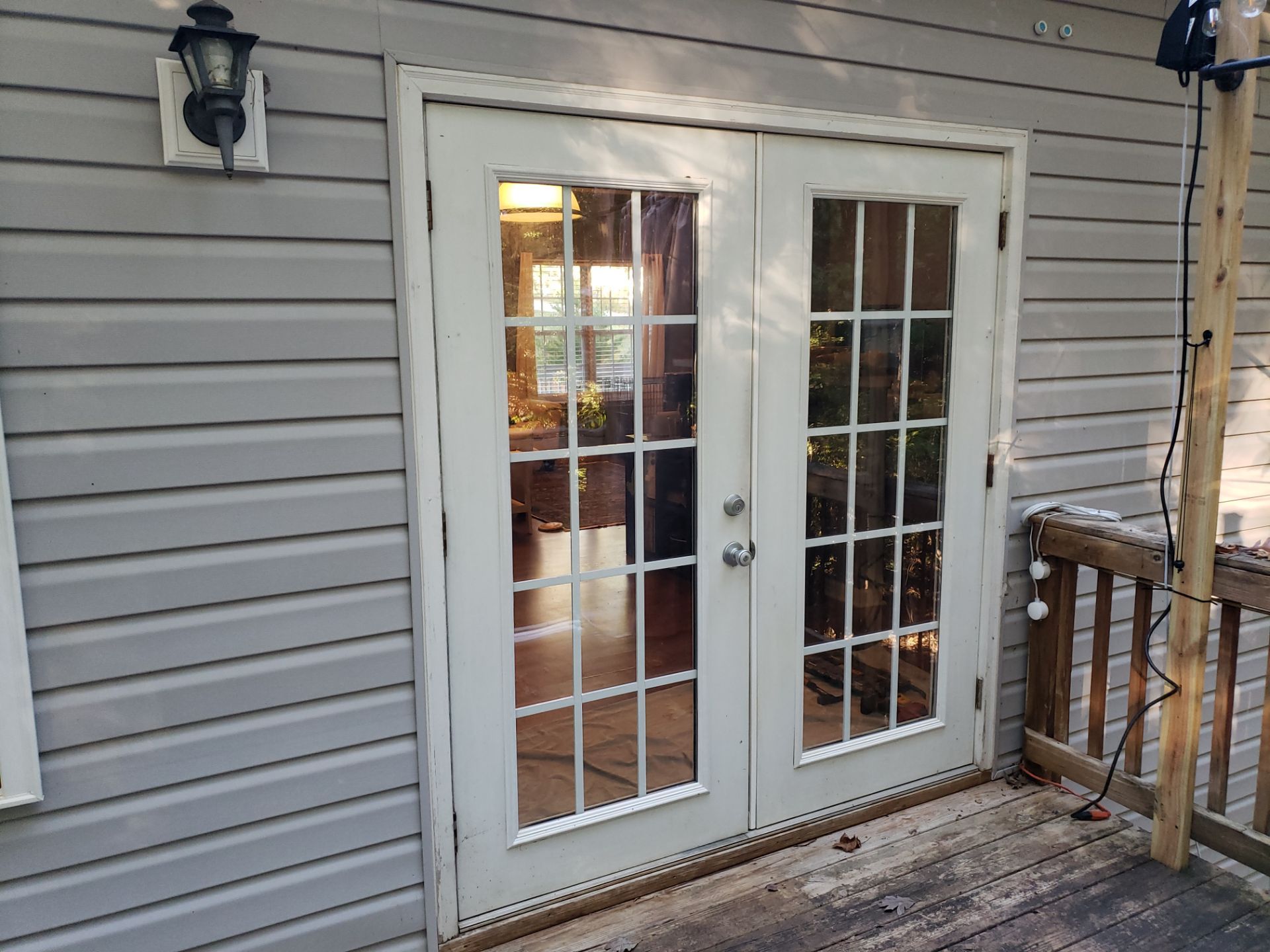 French Doors Swapped for Space-Saving Slider! 🚪 by A Step Above Handy LLC 