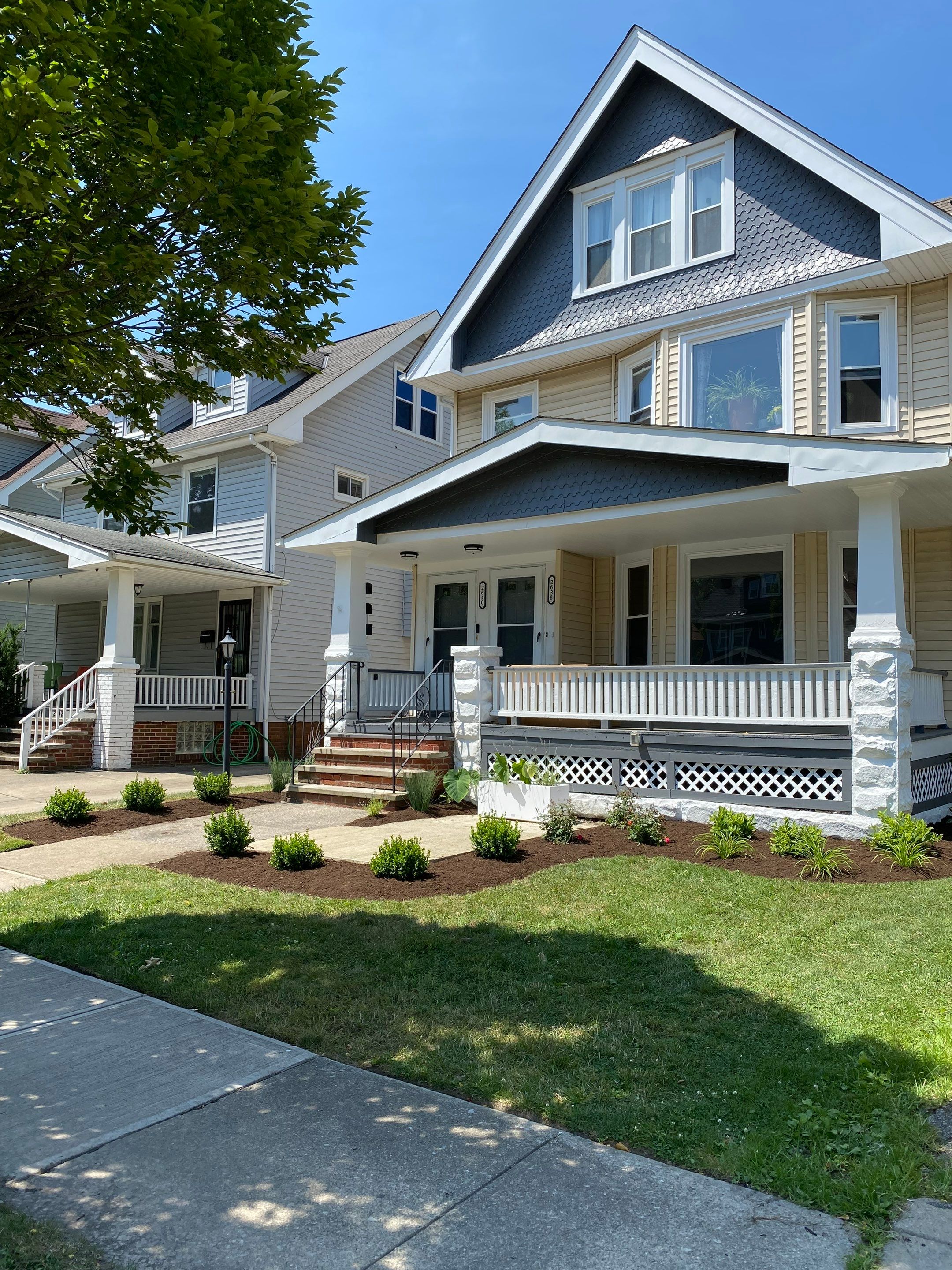 Airbnb Duplex Project by Elm Rose Gardens