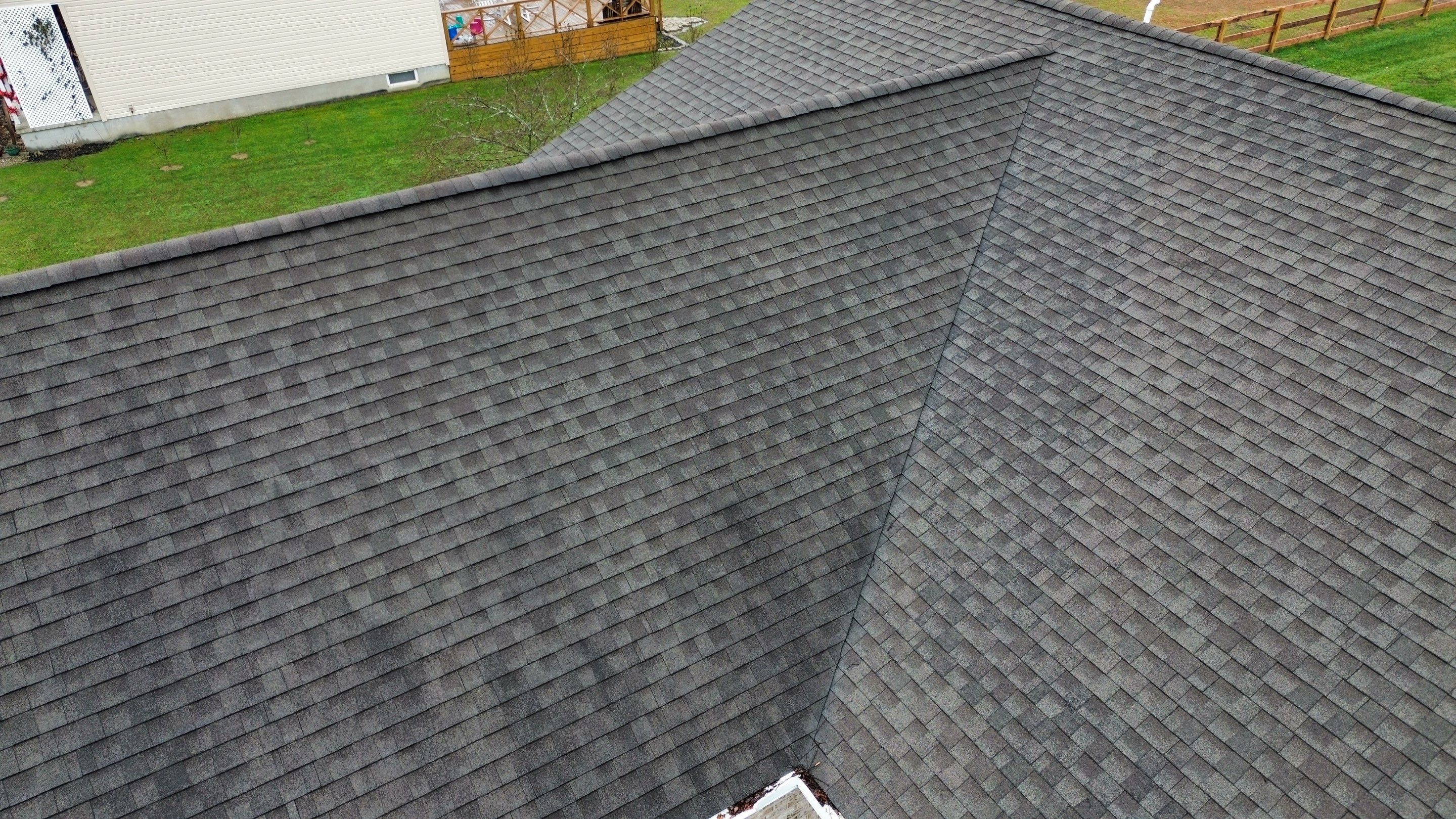 Residential Roofing Installation using Timberline HDZ Shingles - Williamsburg Slate by RoofX 