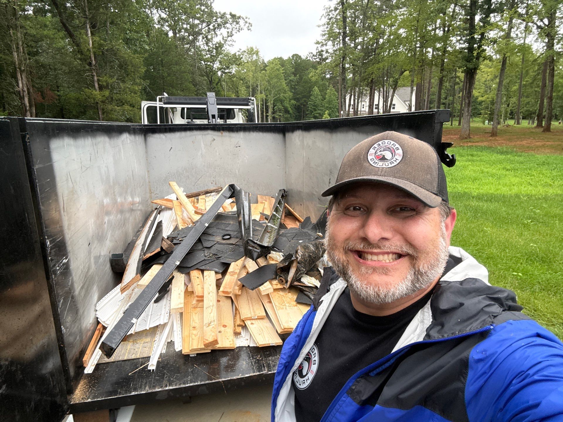 Project in Matthews by Badger Hauling