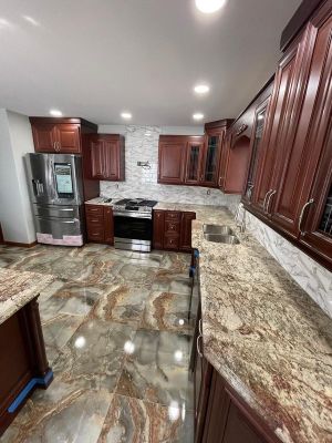 Kitchen Remodel using Cabinets
