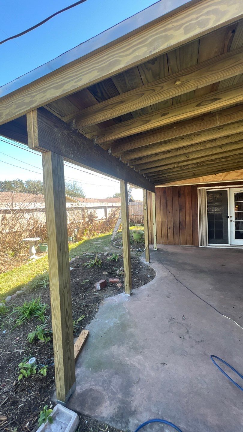 Vaulted Patio Cover by Bayfront Roofing and Construction