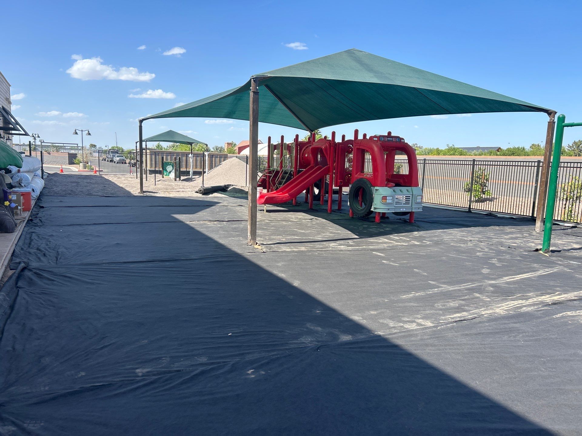Synthetic Turf and Playground Equipment Queen Creek Preschool by Southwest Greens Midwest