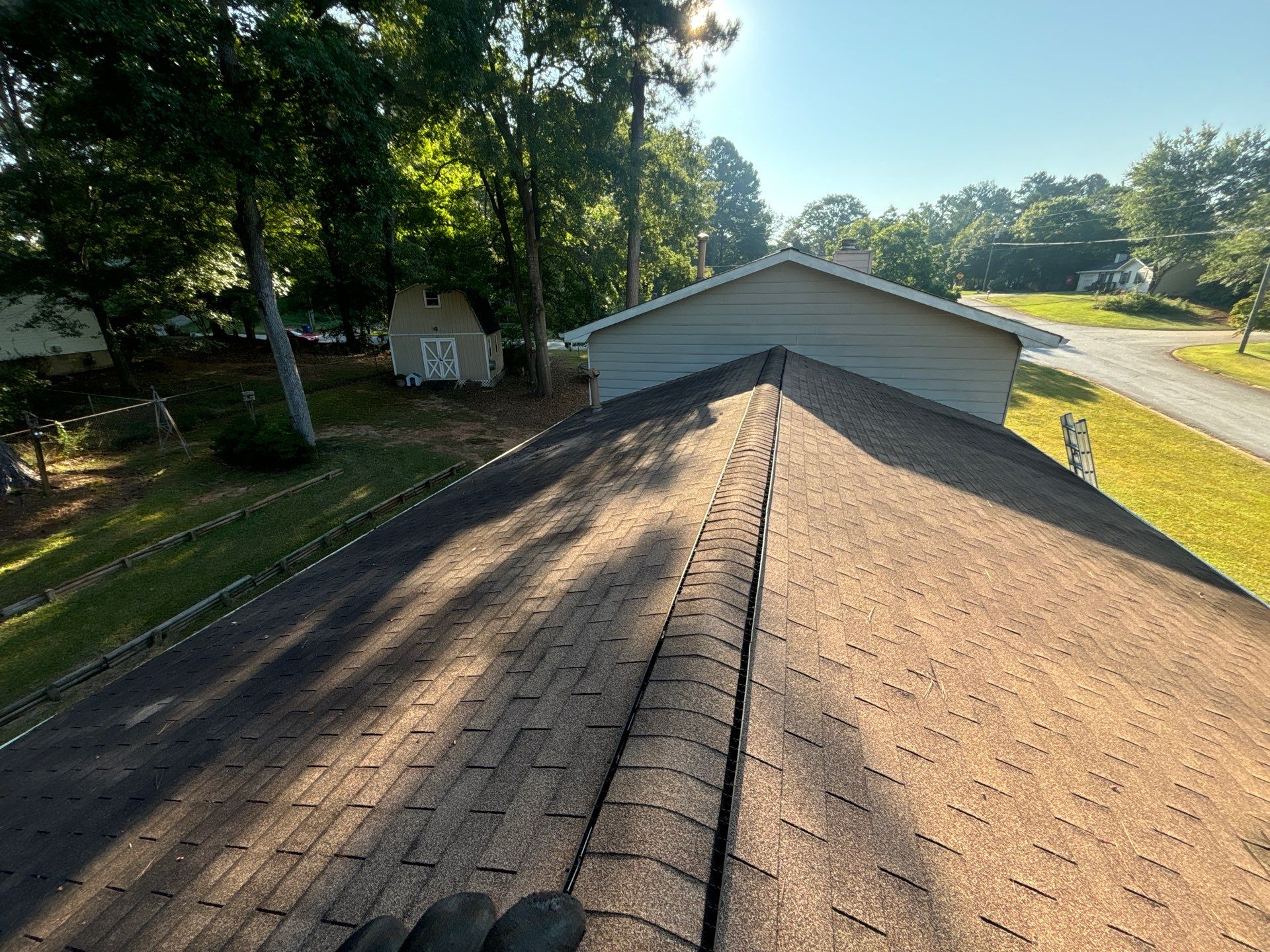 Missing Step flashings by Deerfield Roofing LLC