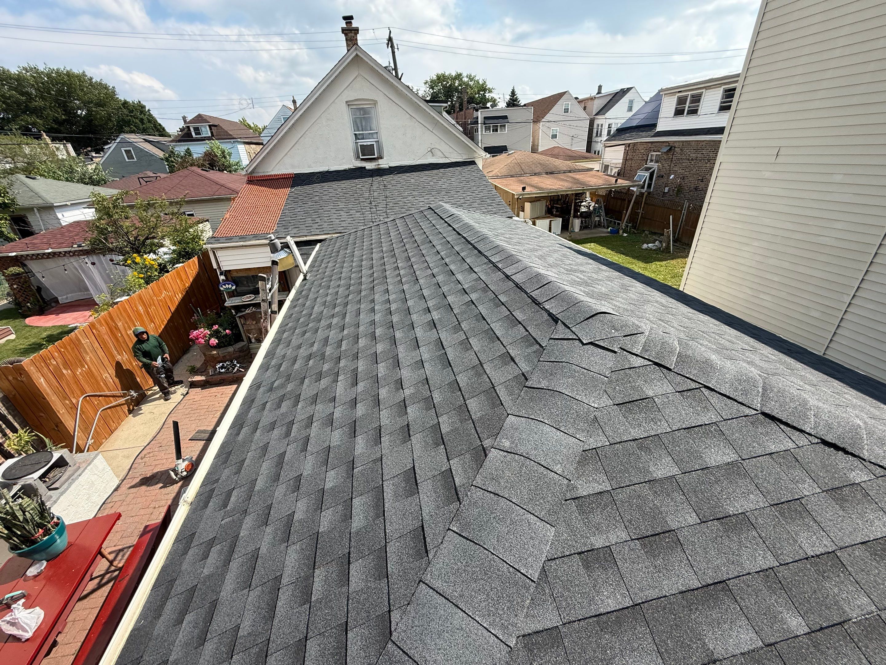 Residential roofing with GAF by Optimal Home Improvement 
