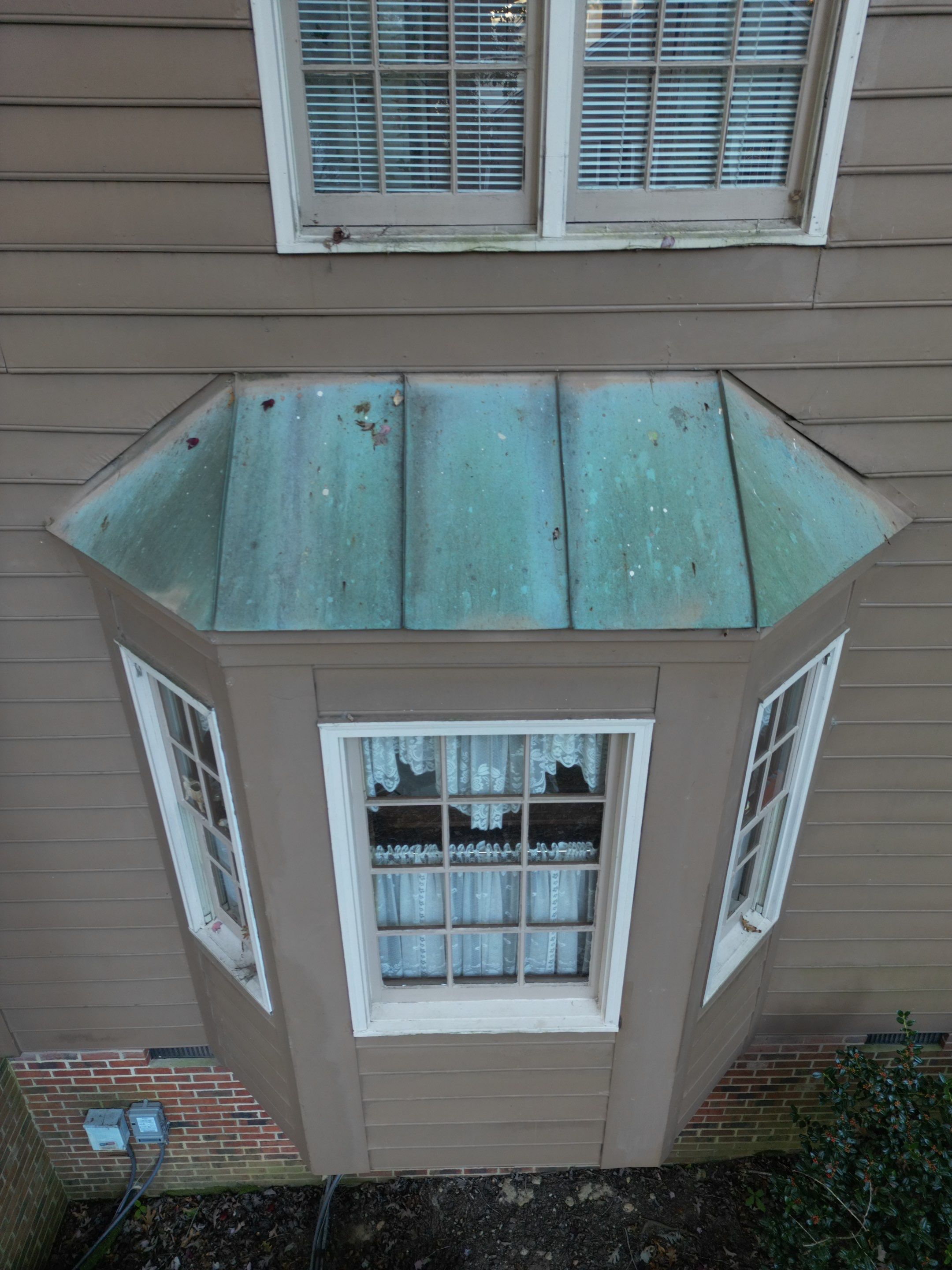 Copper Bay Window - New copper rounded dormer and copper bay window  by Pro Performance Roofing