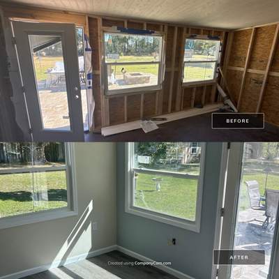 Florida Room Conversion