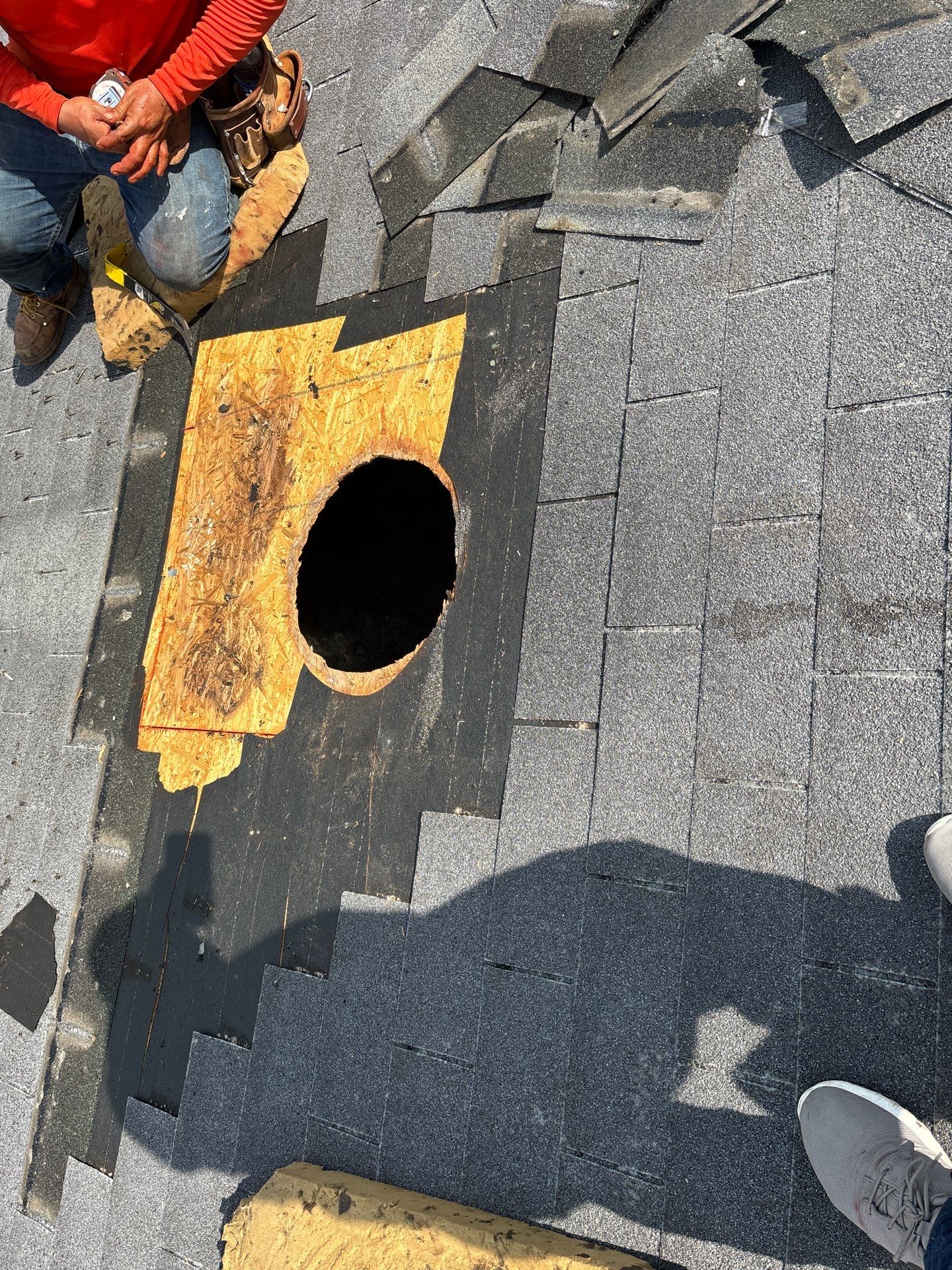 Residential Roofing Repair using Owen's Corning Duration (Lifetime) Shingles by Roof Repair Company