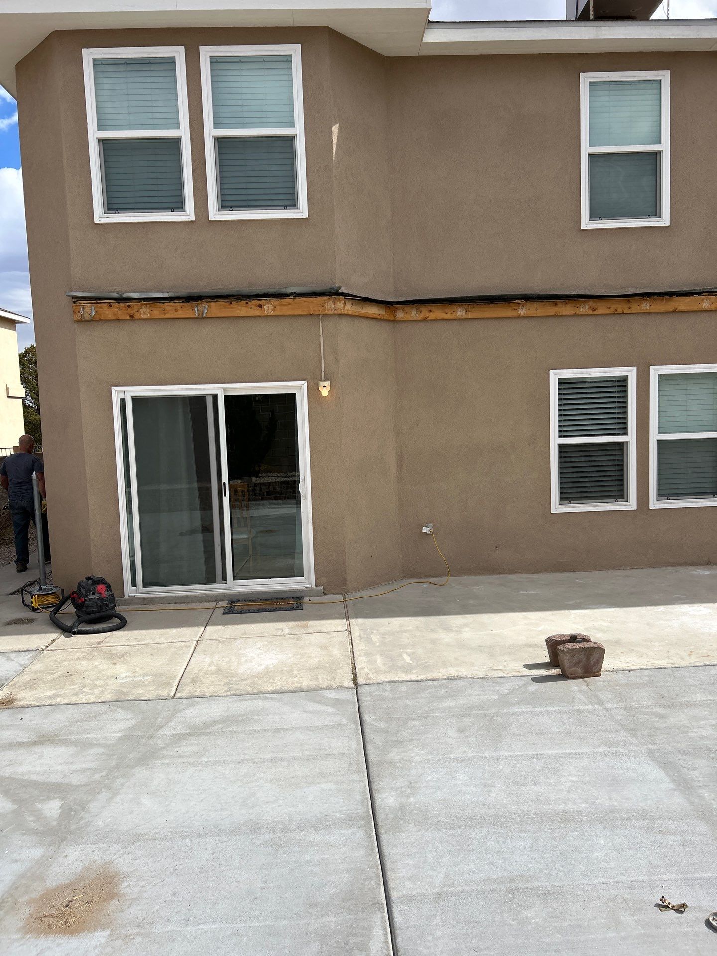 Patio Cover using Carved Douglas Fur by Rio Grande Building & Storage