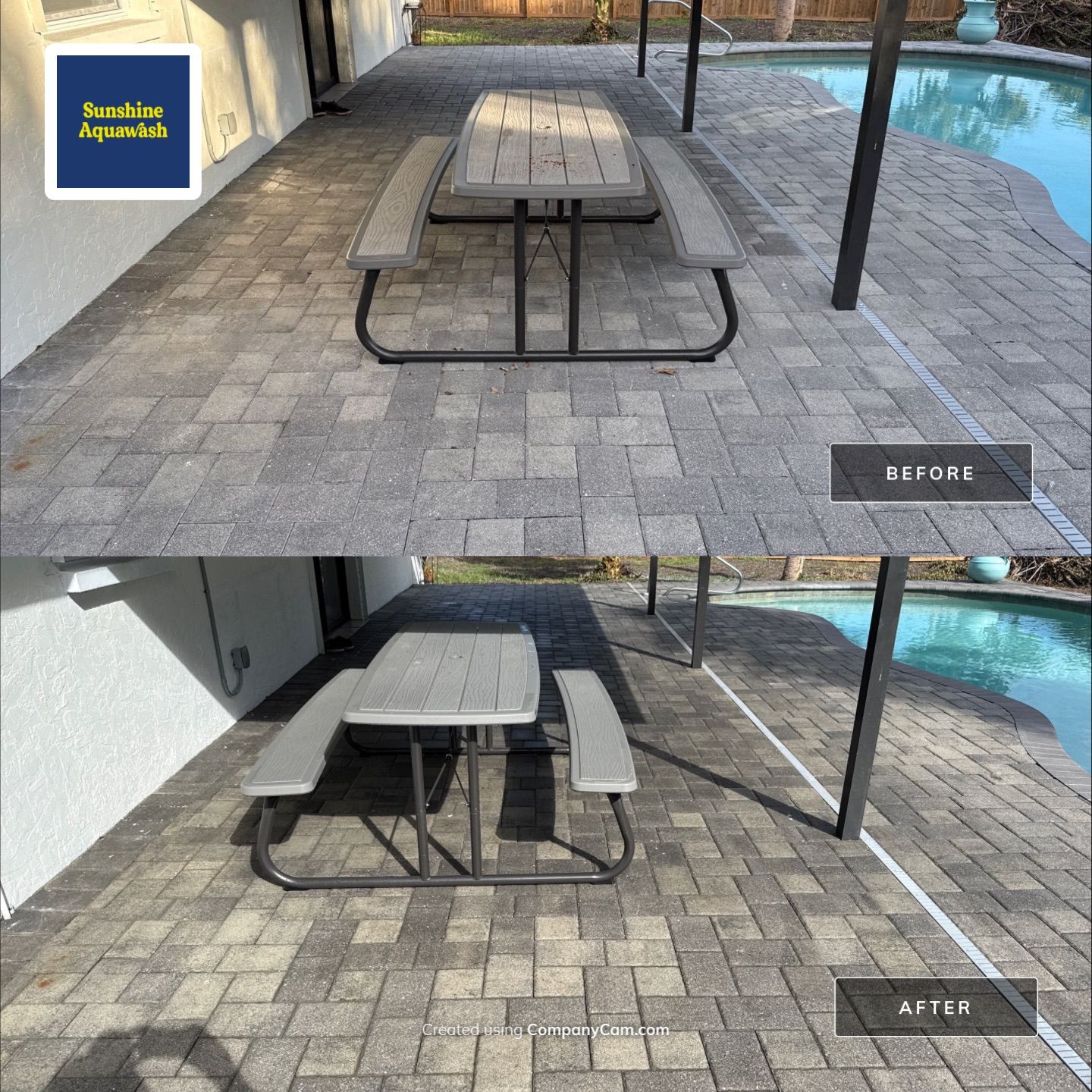 Complete Roof, Pool Deck, and Driveway Cleaning in Catalina Community, Bradenton, FL by Sunshine AquaWash