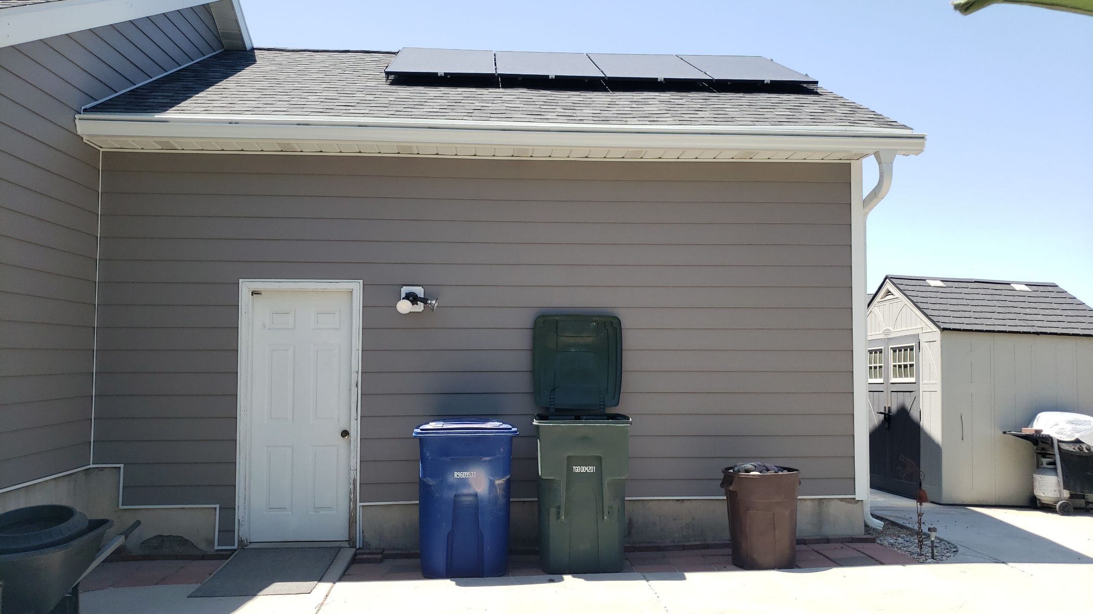 Project in Salt Lake City by Emerald Gotcha Gutters 