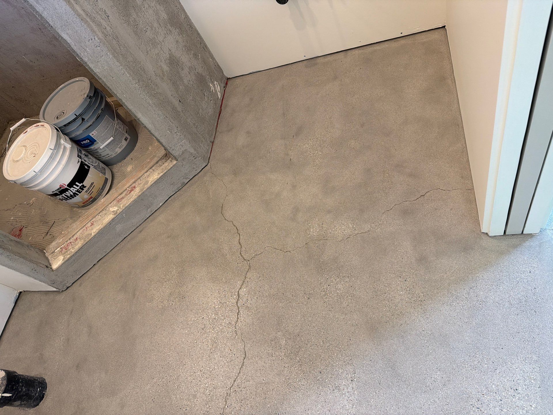 Interior Shop Epoxy Floor Coating with Moisture Barrier in Cambria by MGP Coatings