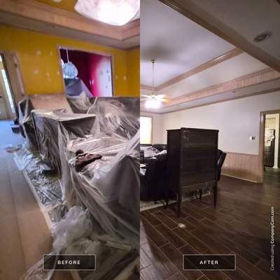 Interior Repaint in Hide-a-Way, Texas