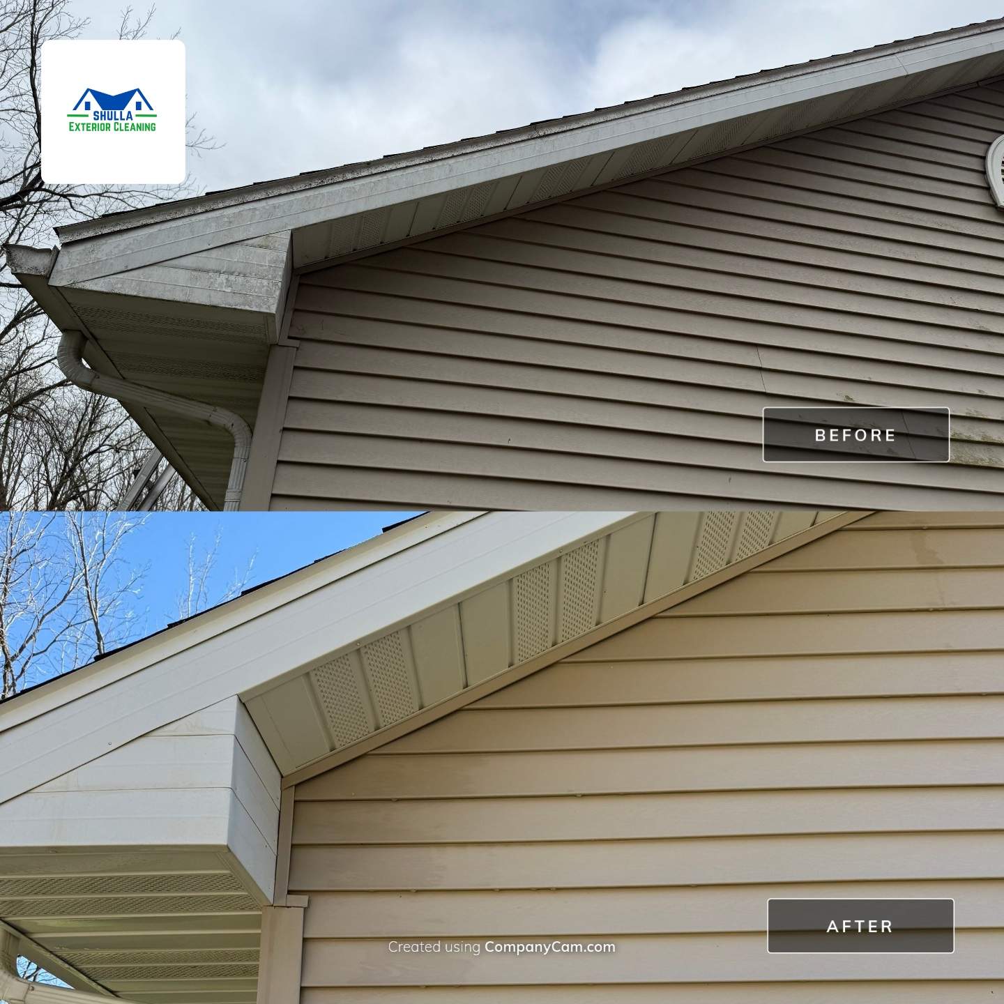 Roof and House Wash by Shulla Exterior Cleaning