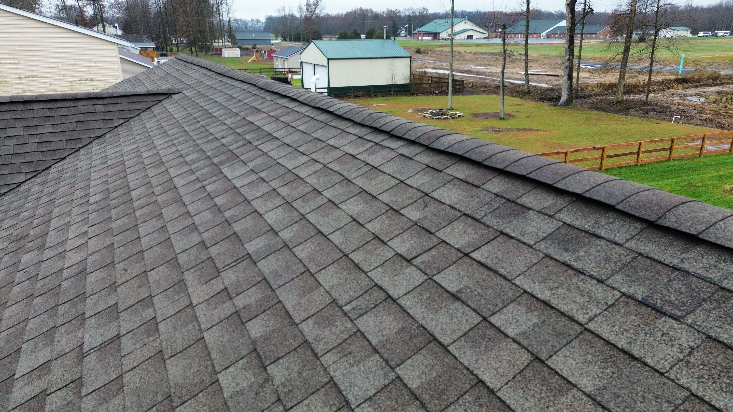 Residential Roofing Installation using Timberline HDZ Shingles - Williamsburg Slate by RoofX 