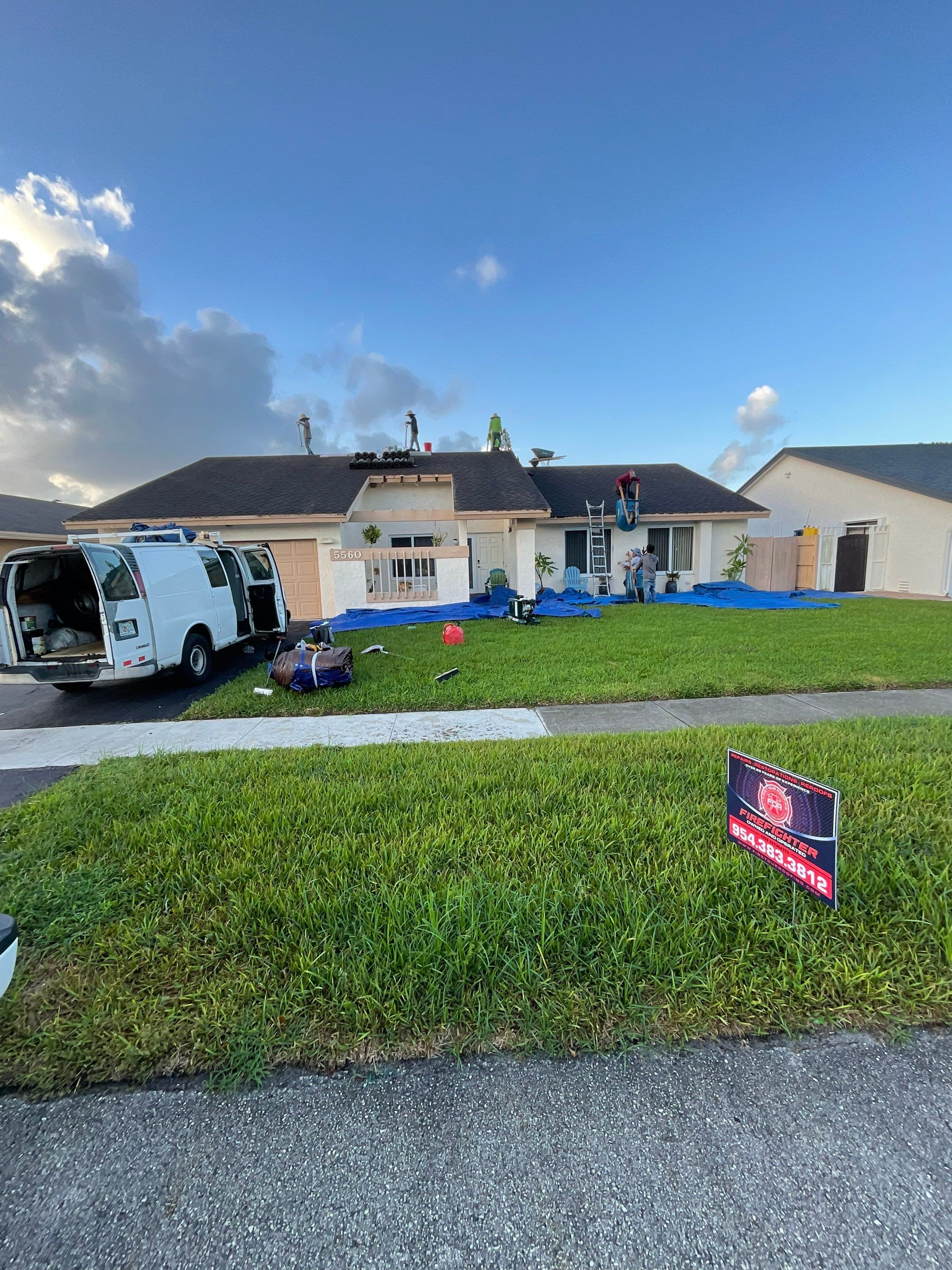 Residential Roofing Installation using Owens Corning Duration Shingle by First Due Roofing