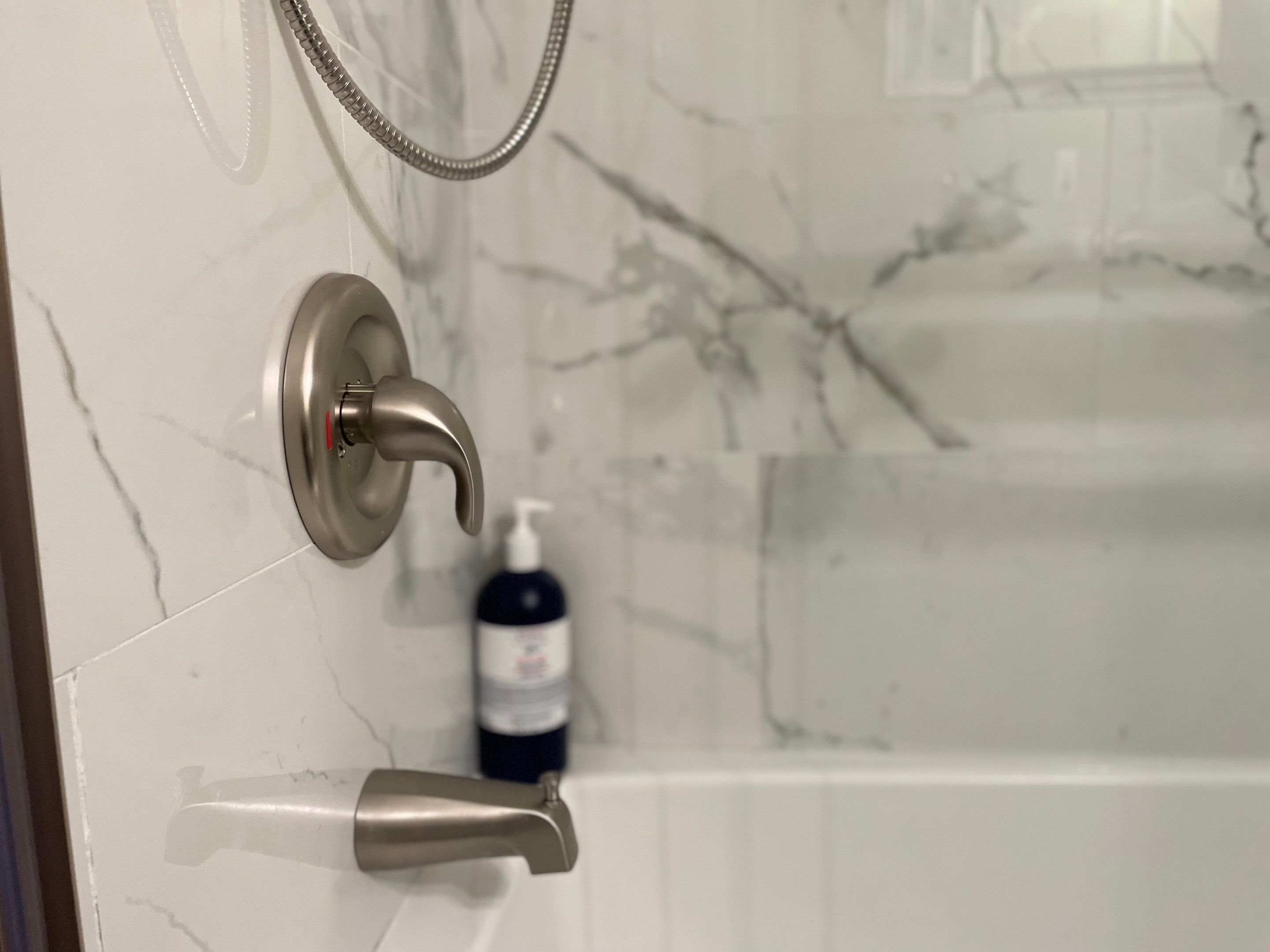 Bathroom Remodel using Tile by Home Concepts Construction