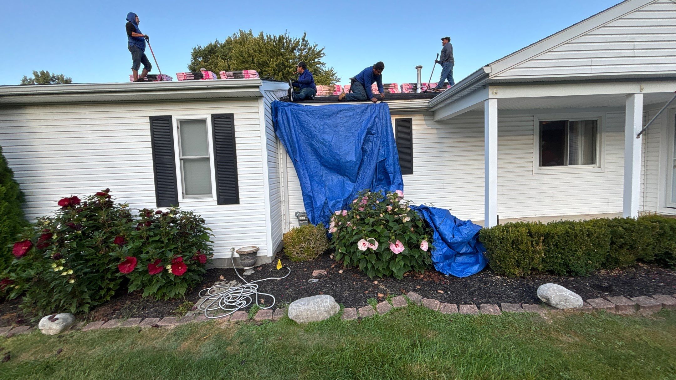 Roof Replacement using Owens Corning Slatestone Gray by 180 Contractors