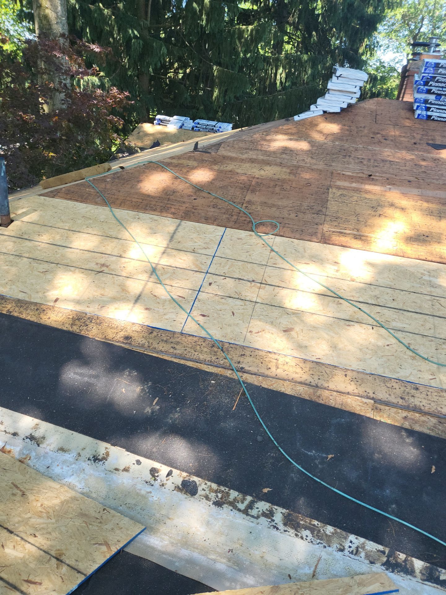 Atlas Pinnacle, Color, Burnt Hickory, Drip Edge, Color, Royal Brown by Eagle Eye Roofing