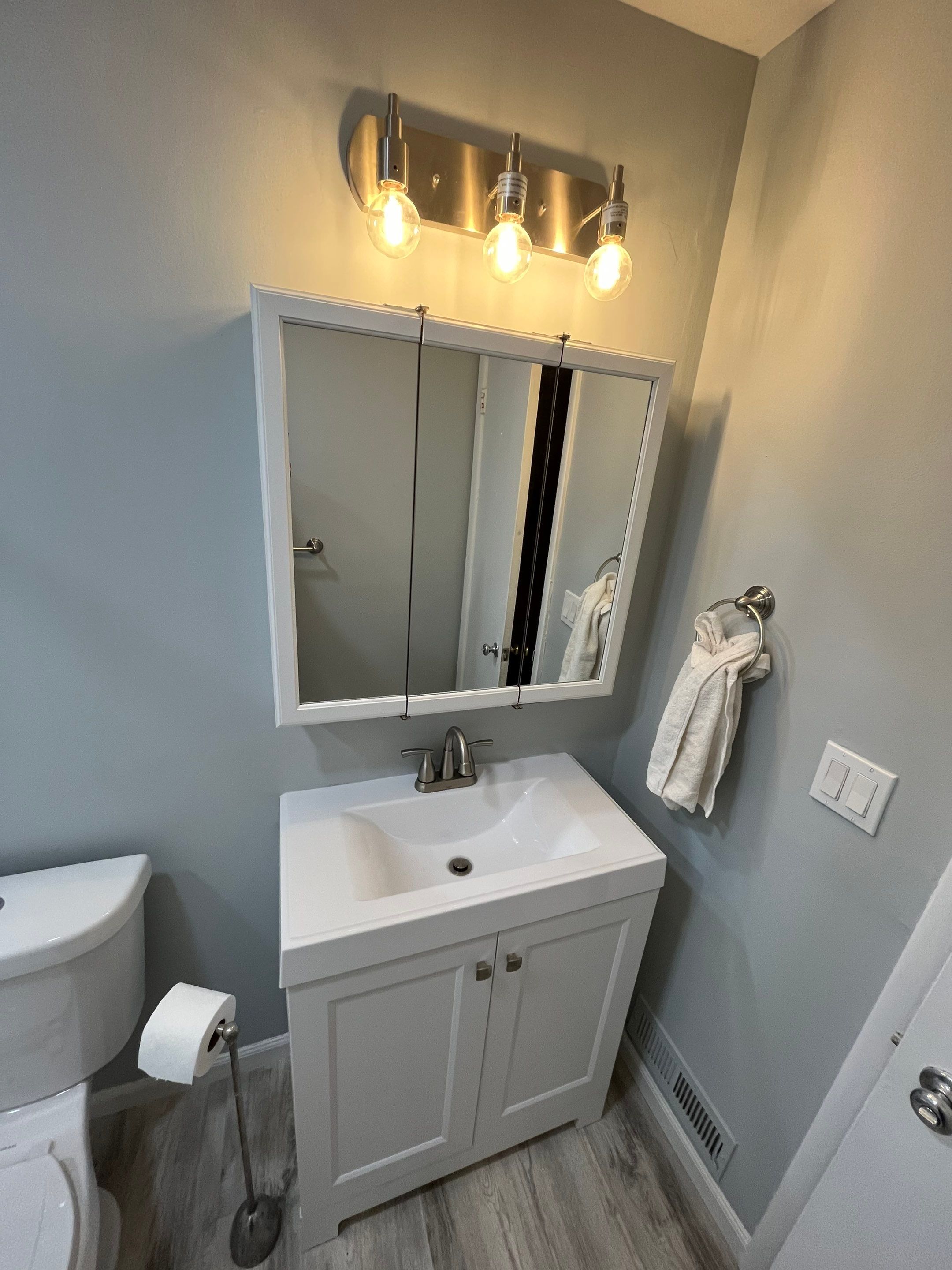 Bathroom Remodel using Tile by Home Concepts Construction