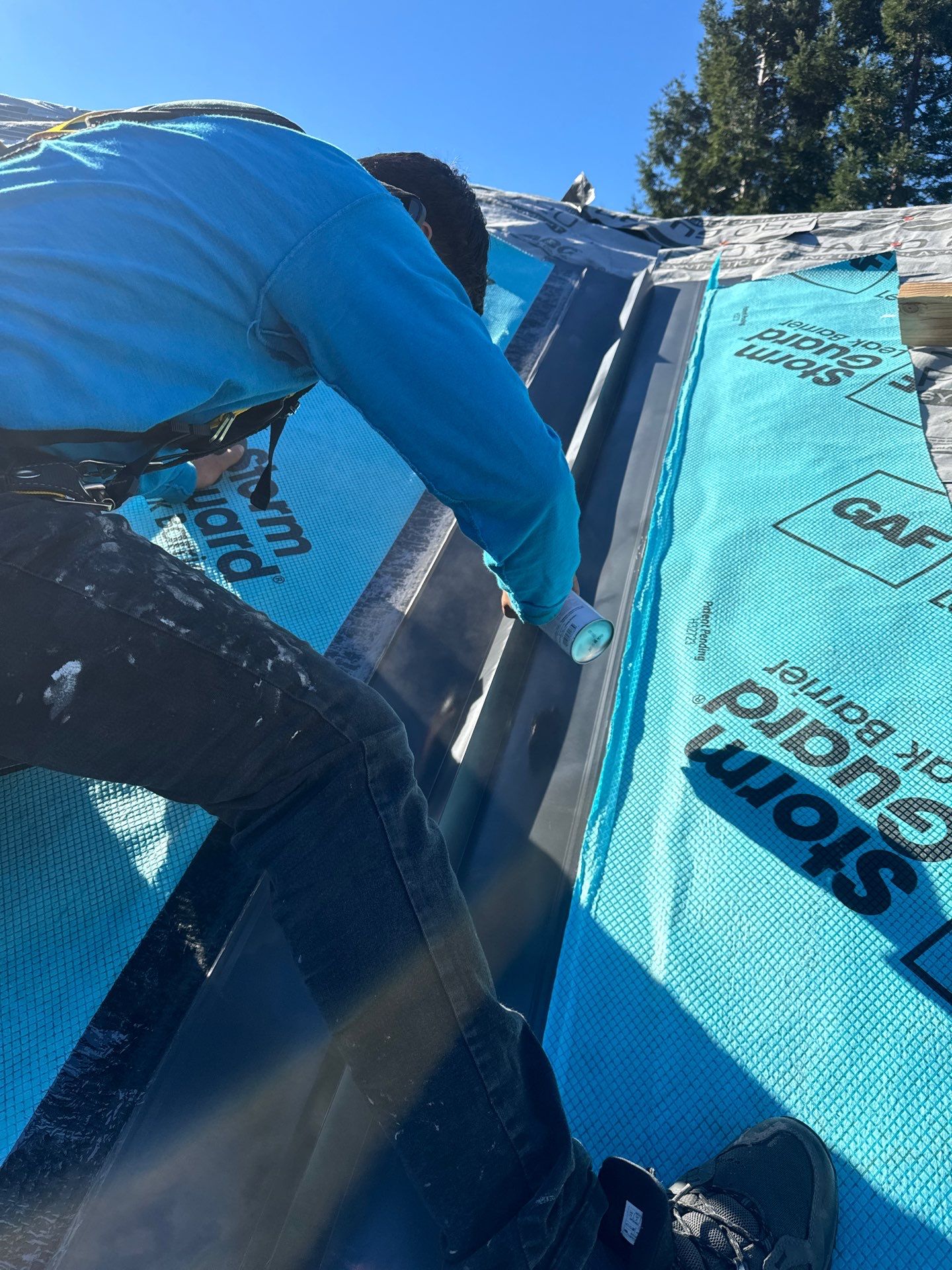 Residential Roofing Installation using Slate by Acker Roofing