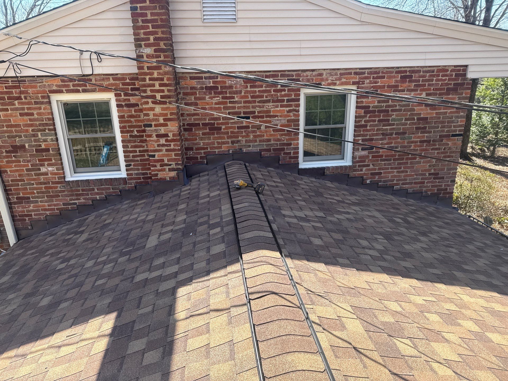 Great Falls: Residential Roof Replacement with CertainTeed Landmark Pro in Max Def Resawn Shake by RM Banning, Inc.