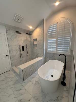 Master bathroom renovation