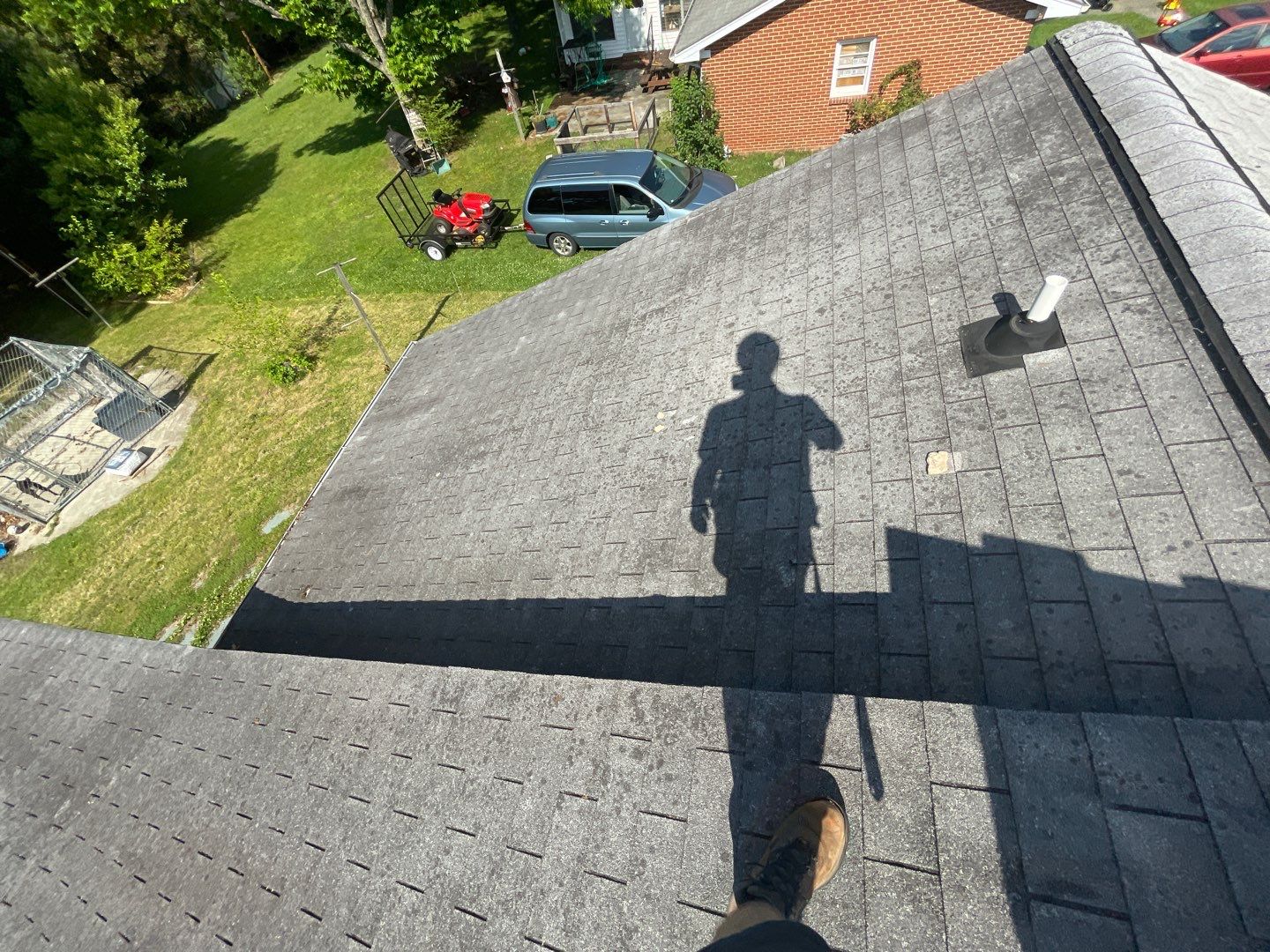 Carolina Blue Standing Seam Roof by Just In Time Roofing and Restoration
