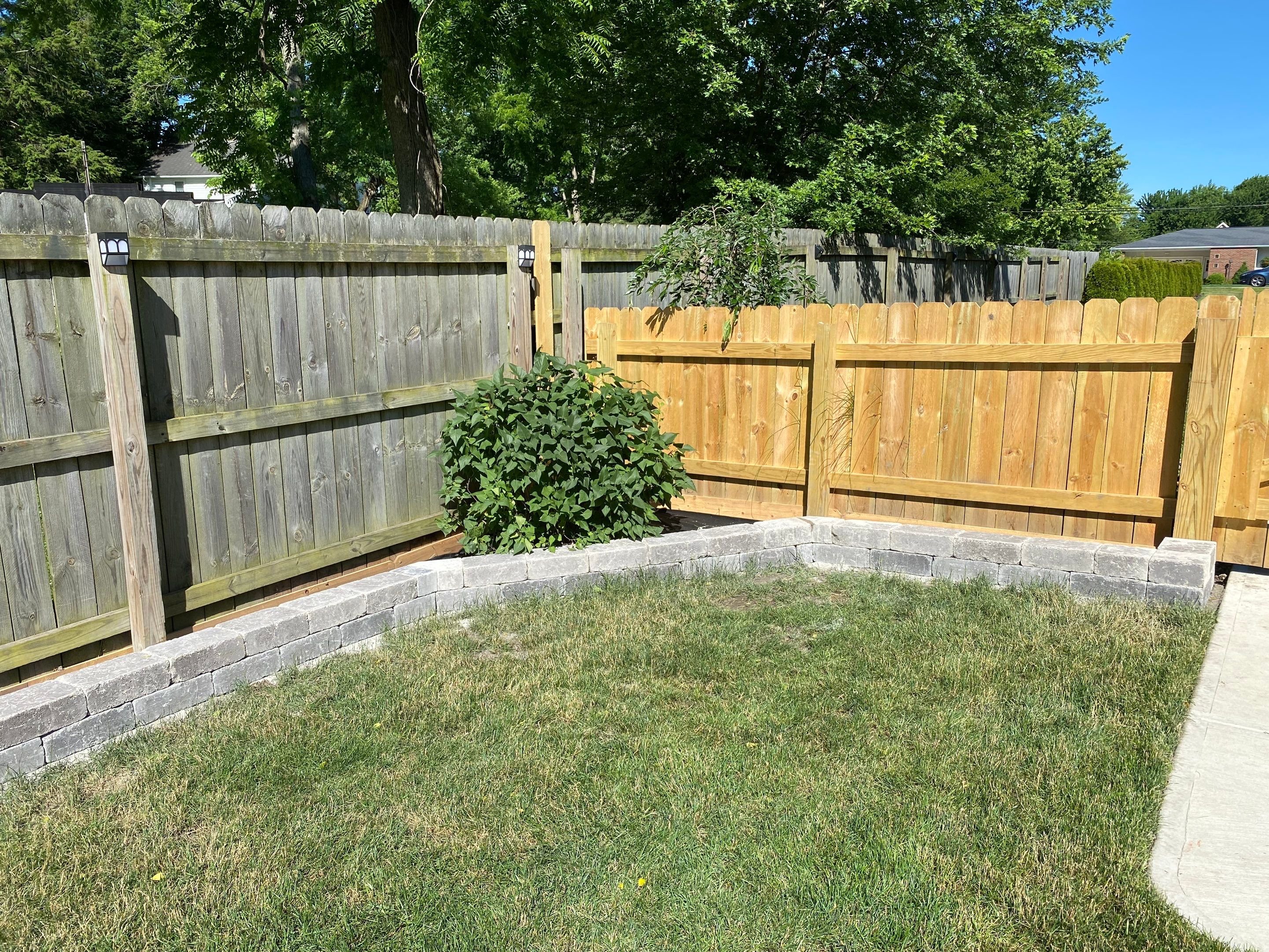 Hardscape River Wall Projects by Elm Rose Gardens