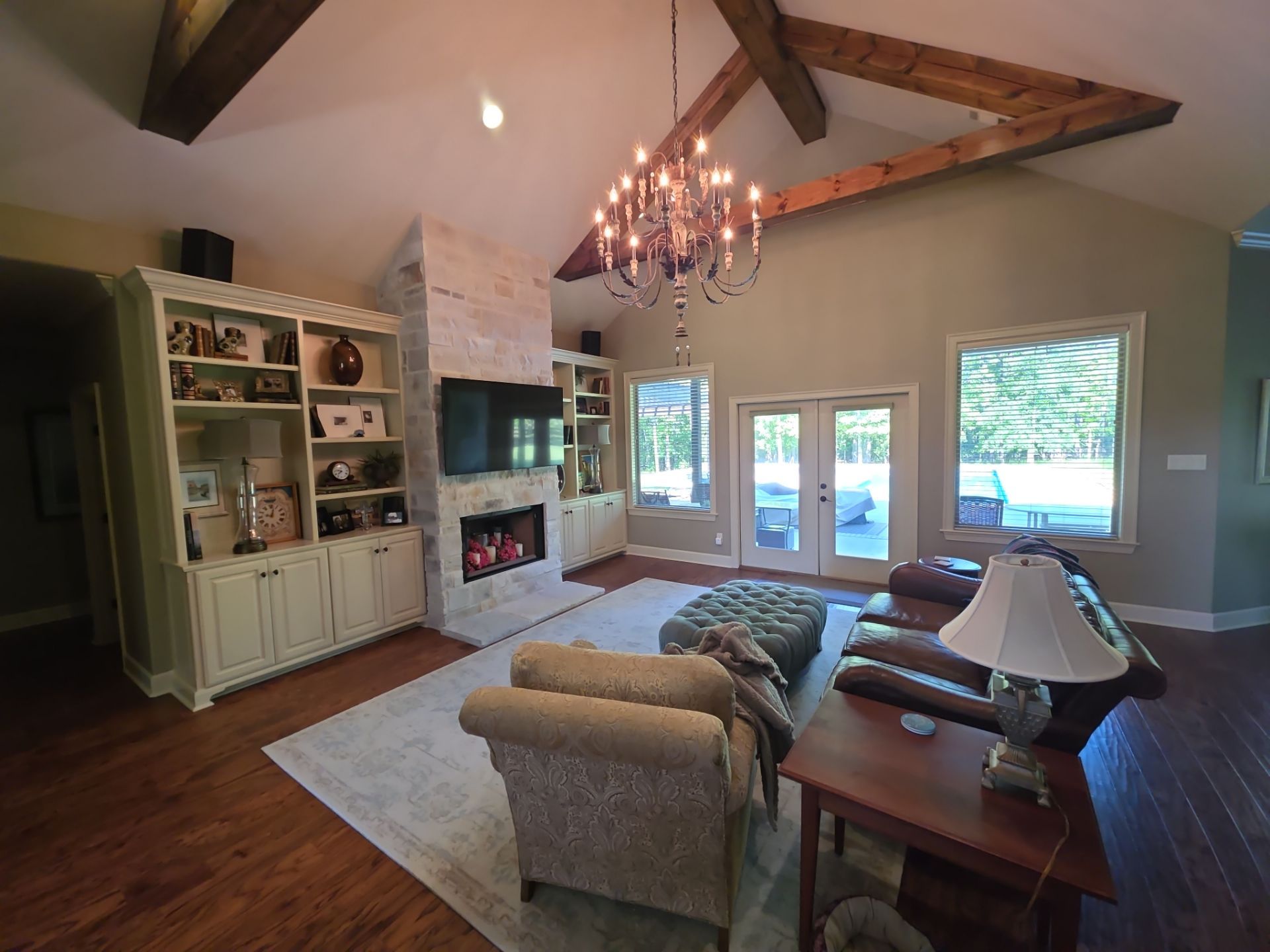 Little Rock Fireplace Remodeled by Atlas Stone 