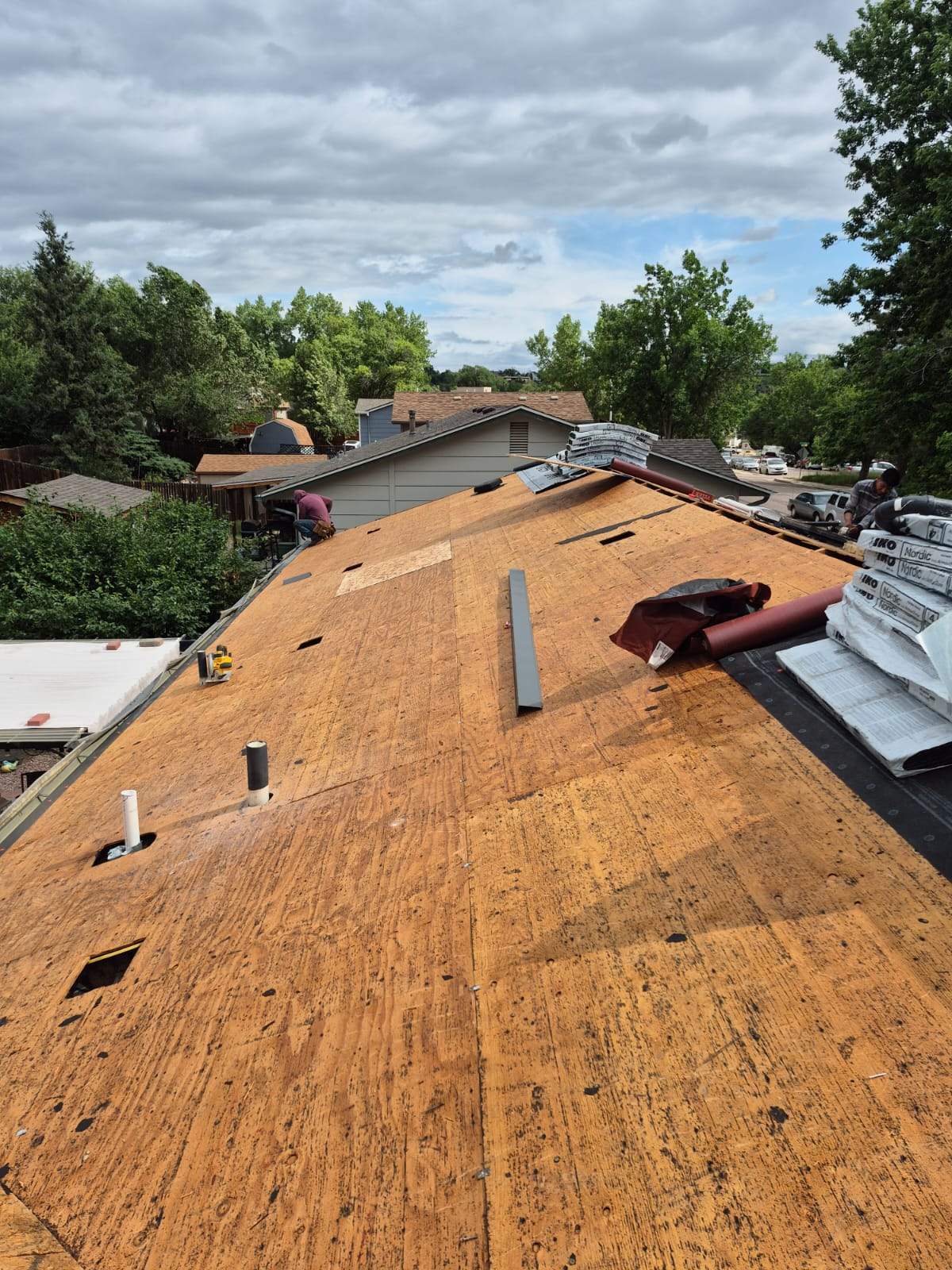 Project in Colorado Springs by Raptor Roofing 