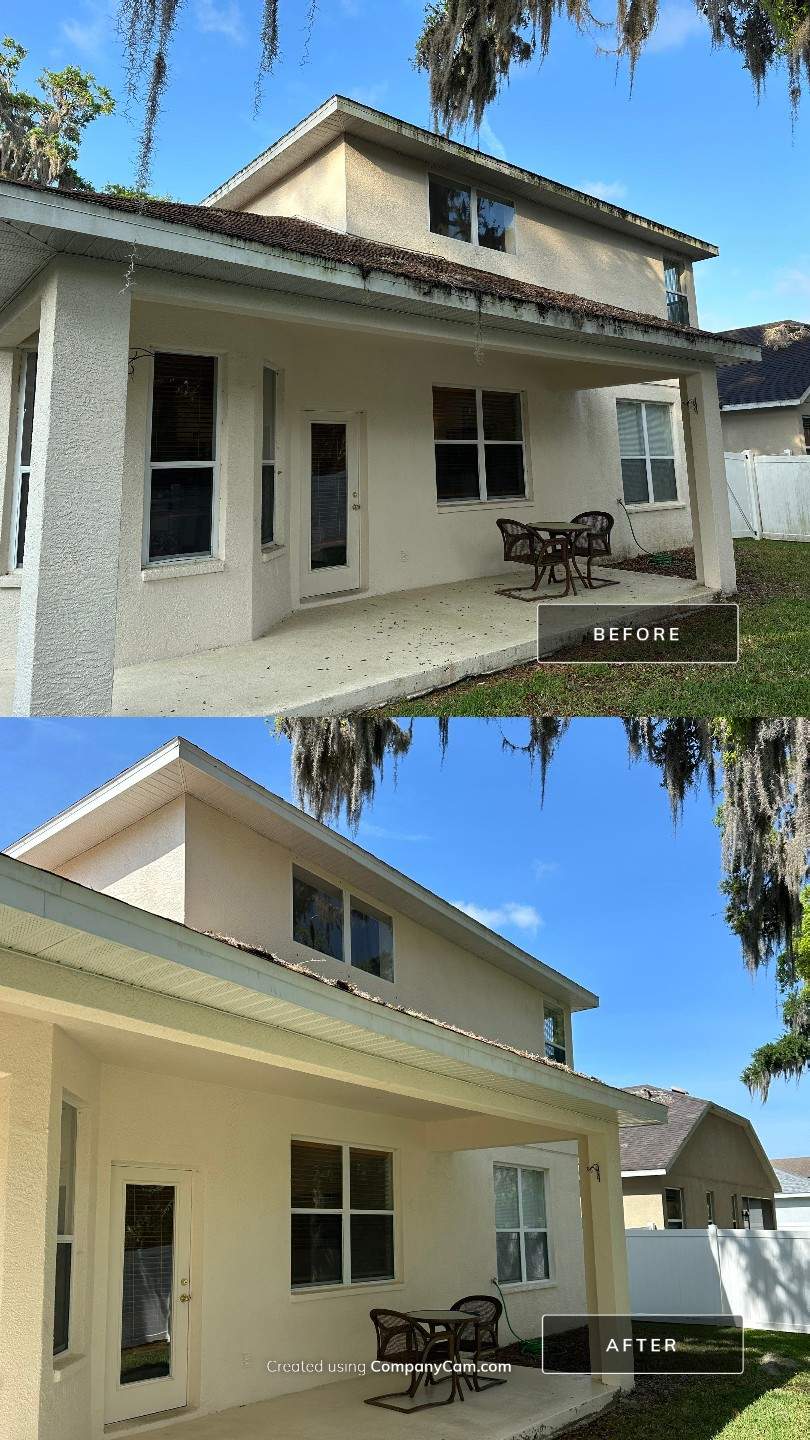 House Wash, Vinyl Fence, Patio, Driveway & Sidewalk Cleaning in Oakley Place, Ellenton, FL | Sunshine AquaWash by Sunshine AquaWash