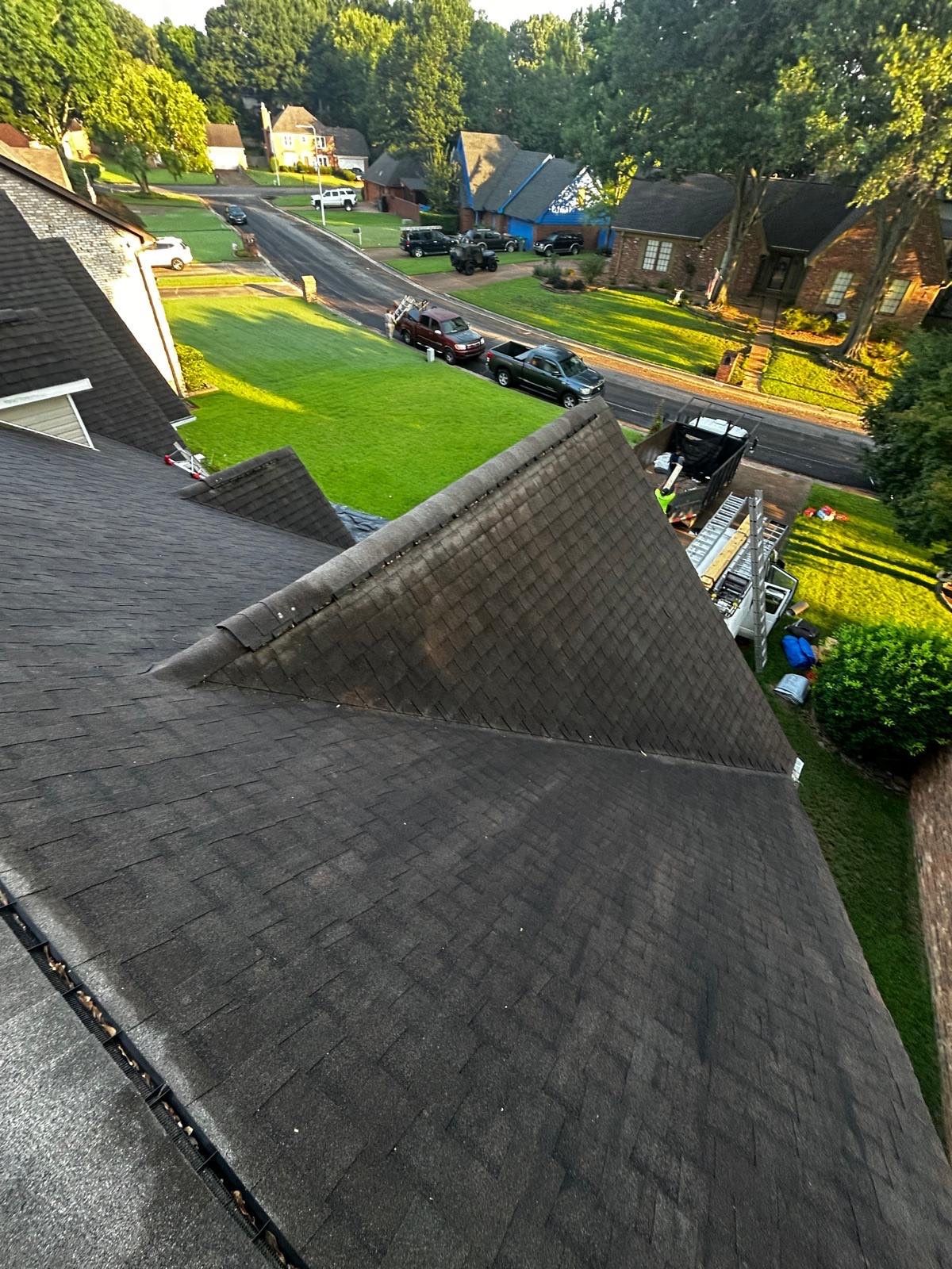 Residential GAF Timberline HDZ Roof Replacement in Cordova, TN by Revival Roofing Services