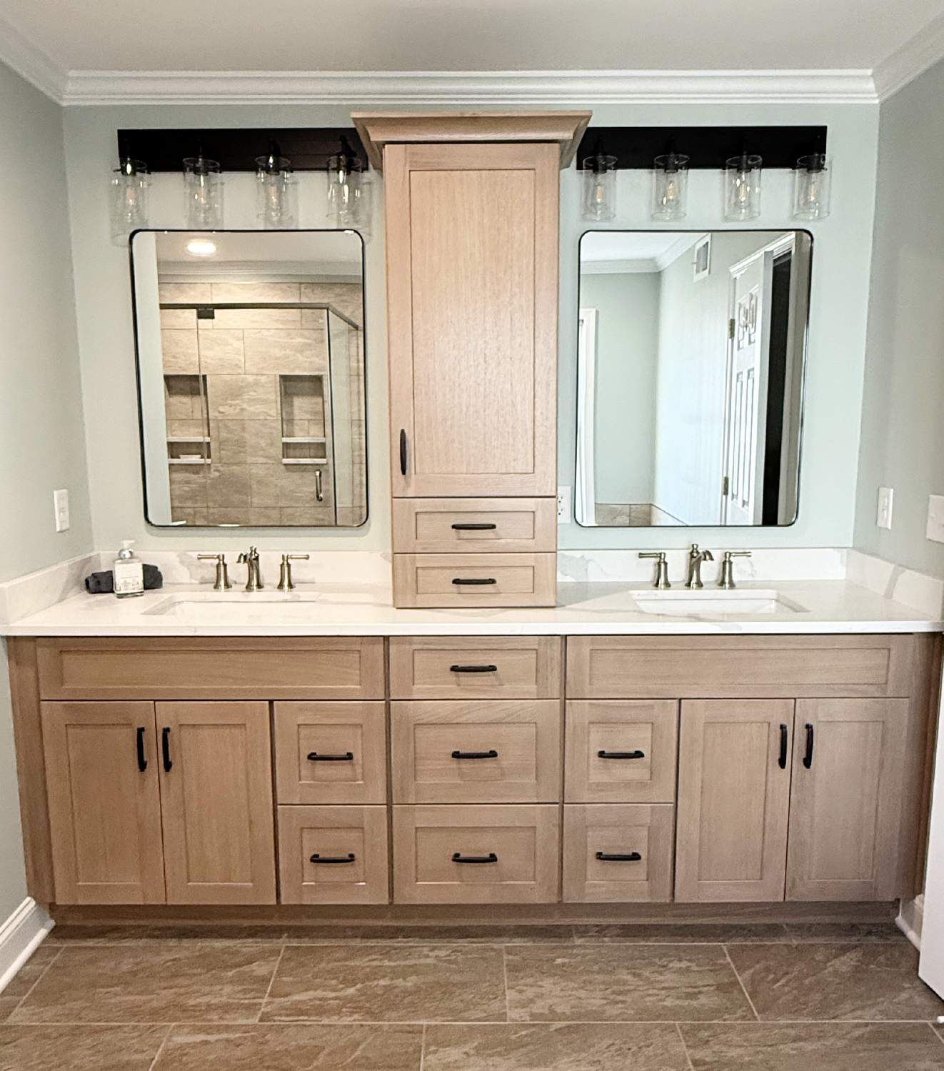 Wright Master Bathroom by Integrity Tile and Home LLC