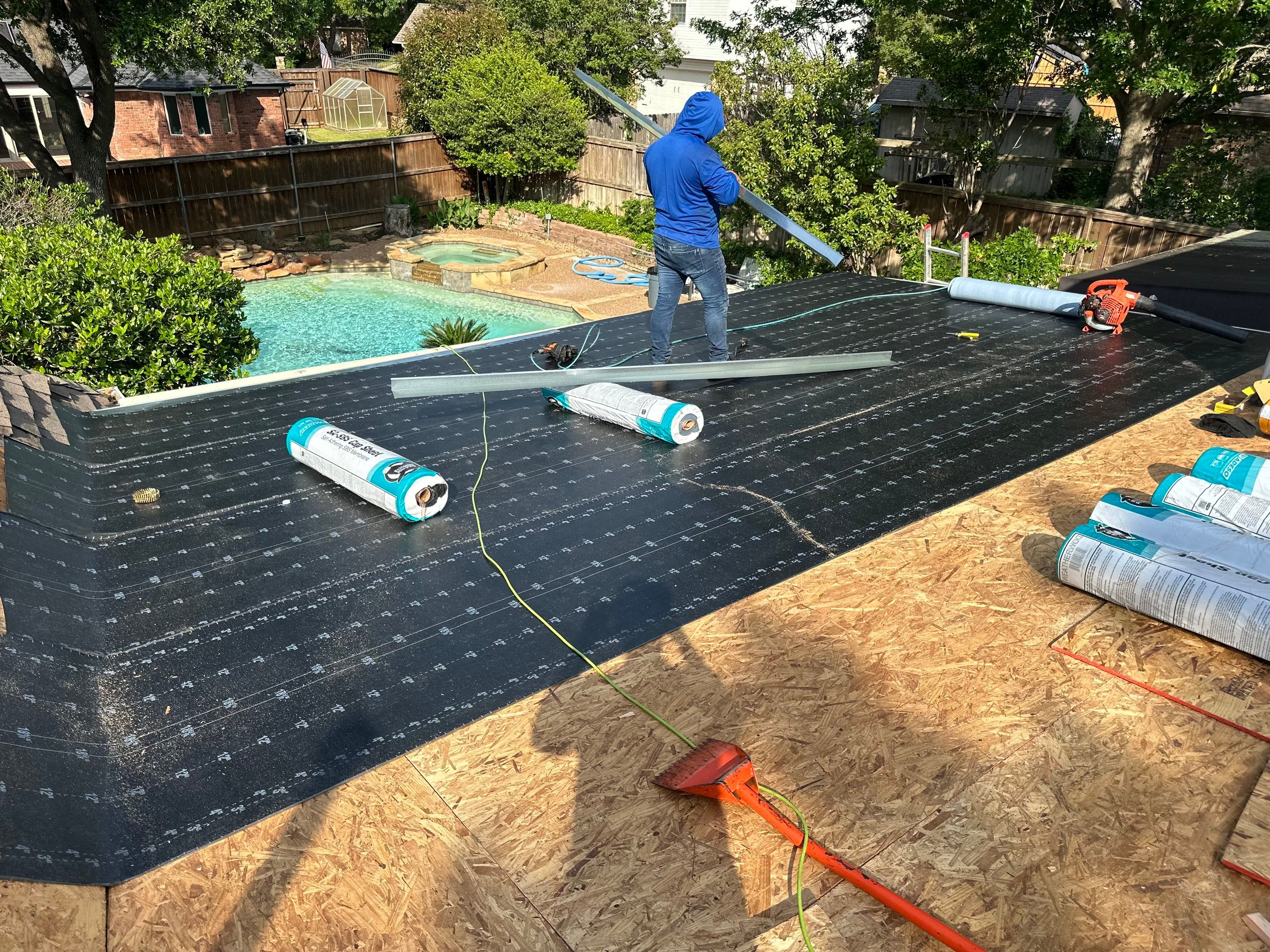 Project in Bedford by Zeus Exteriors