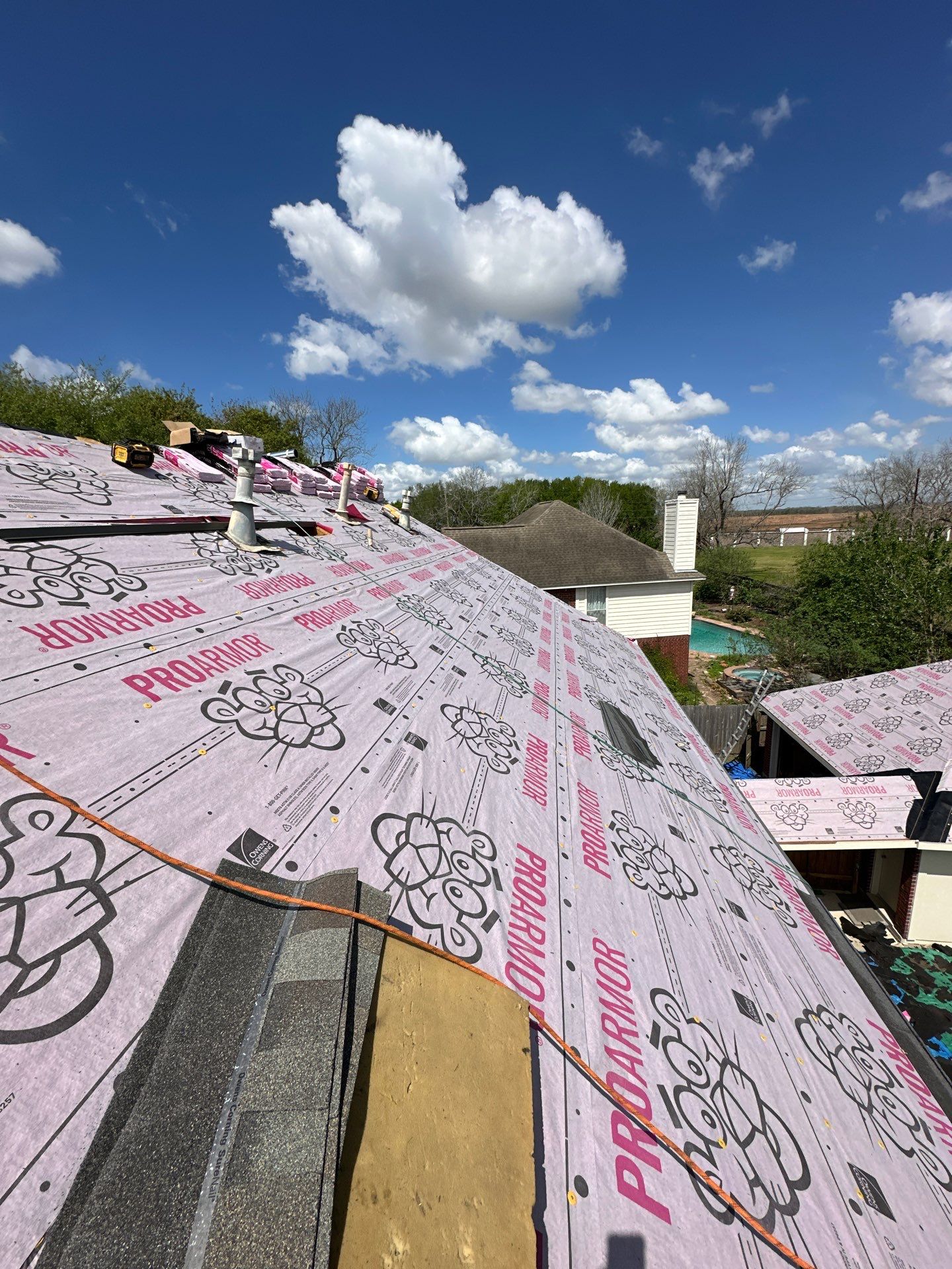 Project in Sugar Land by Motion Roofing