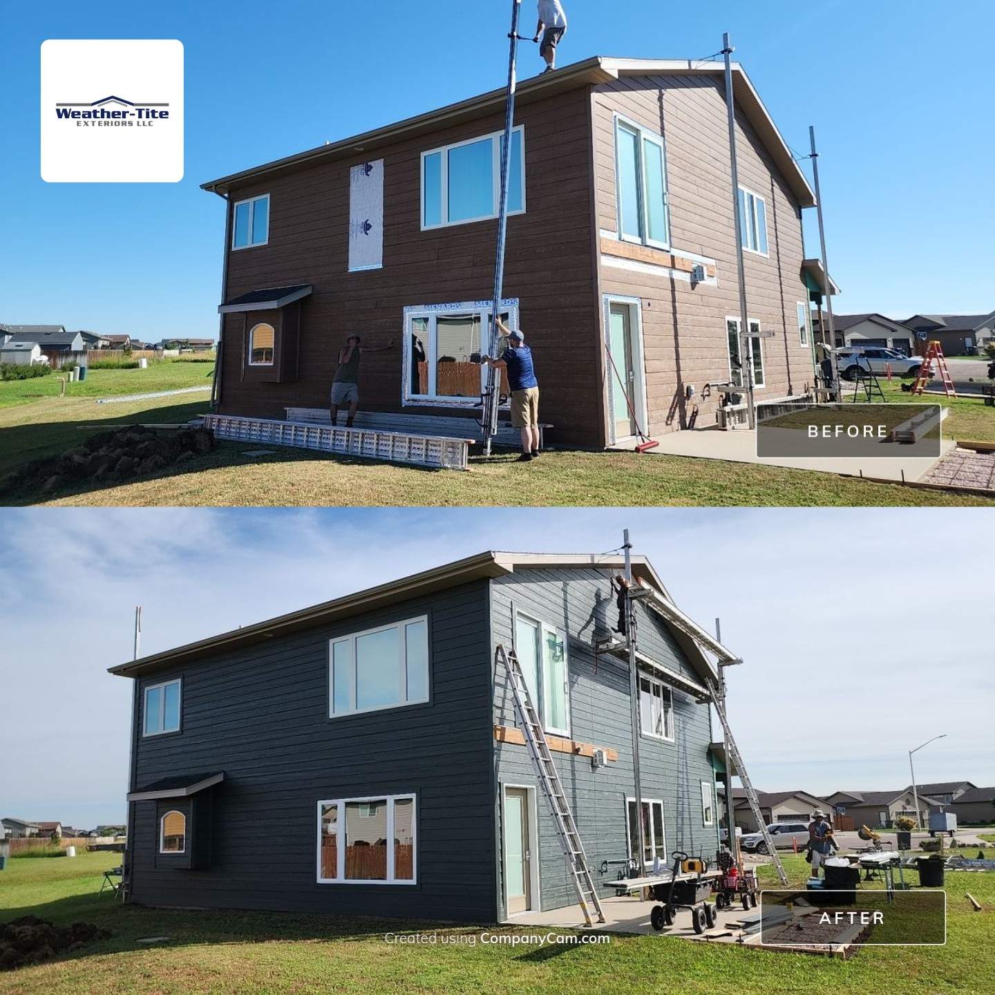 Is this the same home? by Weather-Tite Exteriors LLC