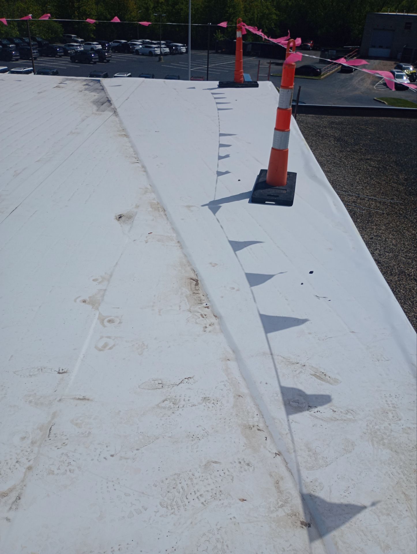 Ford Dealership - Re-Roof by Pink Roofing