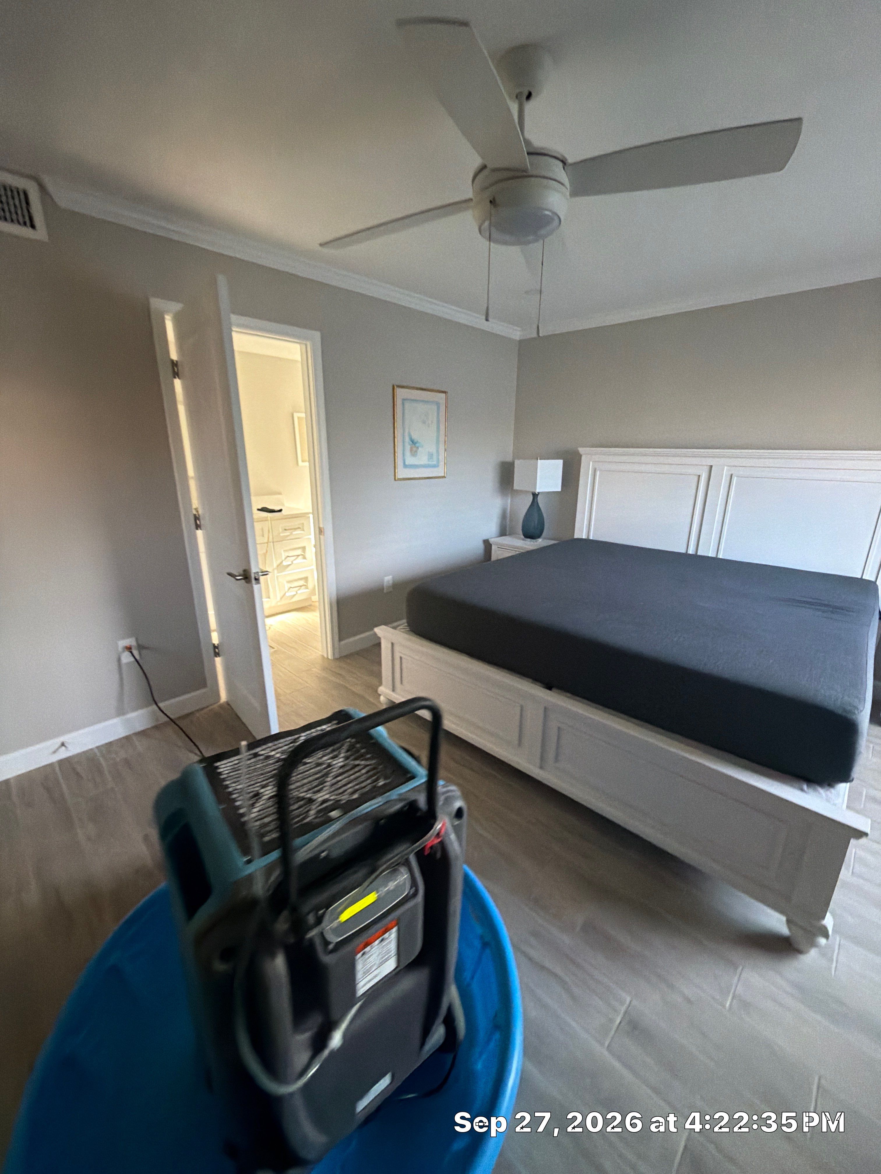 Vacation Rental Water Damage Remediation and Restoration in Sanibel by Microscope
