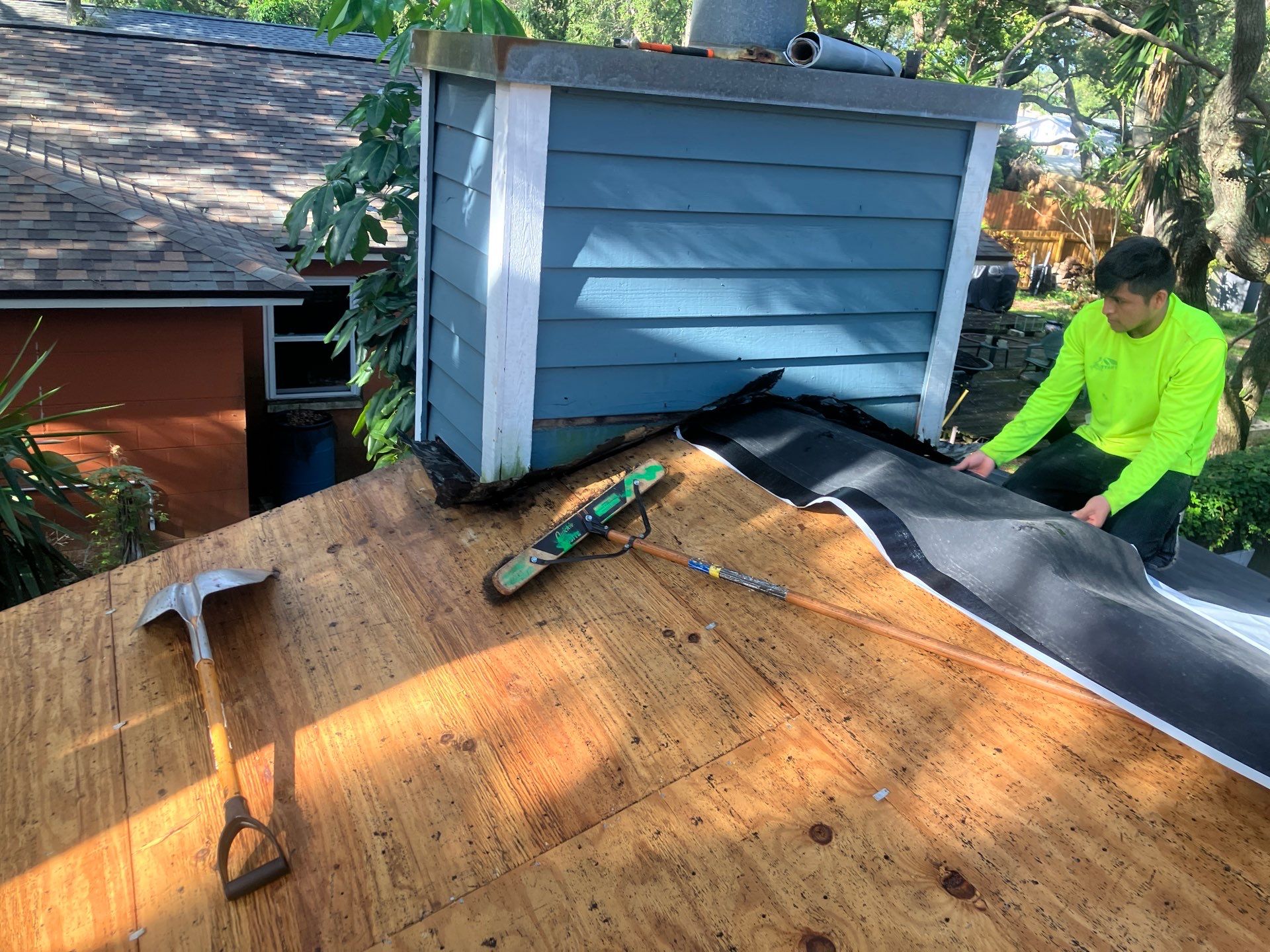 Project in Pinellas Park 33781 by Mitchell Roofing Company LLC 